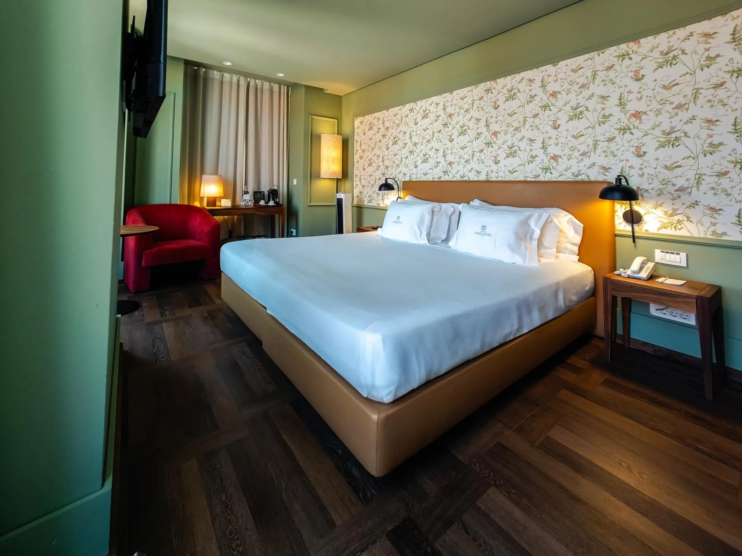 Bed in Lisboa Carmo Hotel