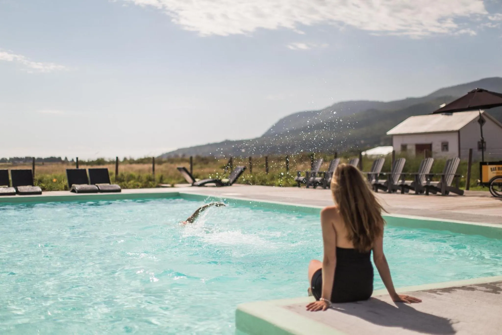 Swimming pool in Hôtel & Spa Le Germain Charlevoix