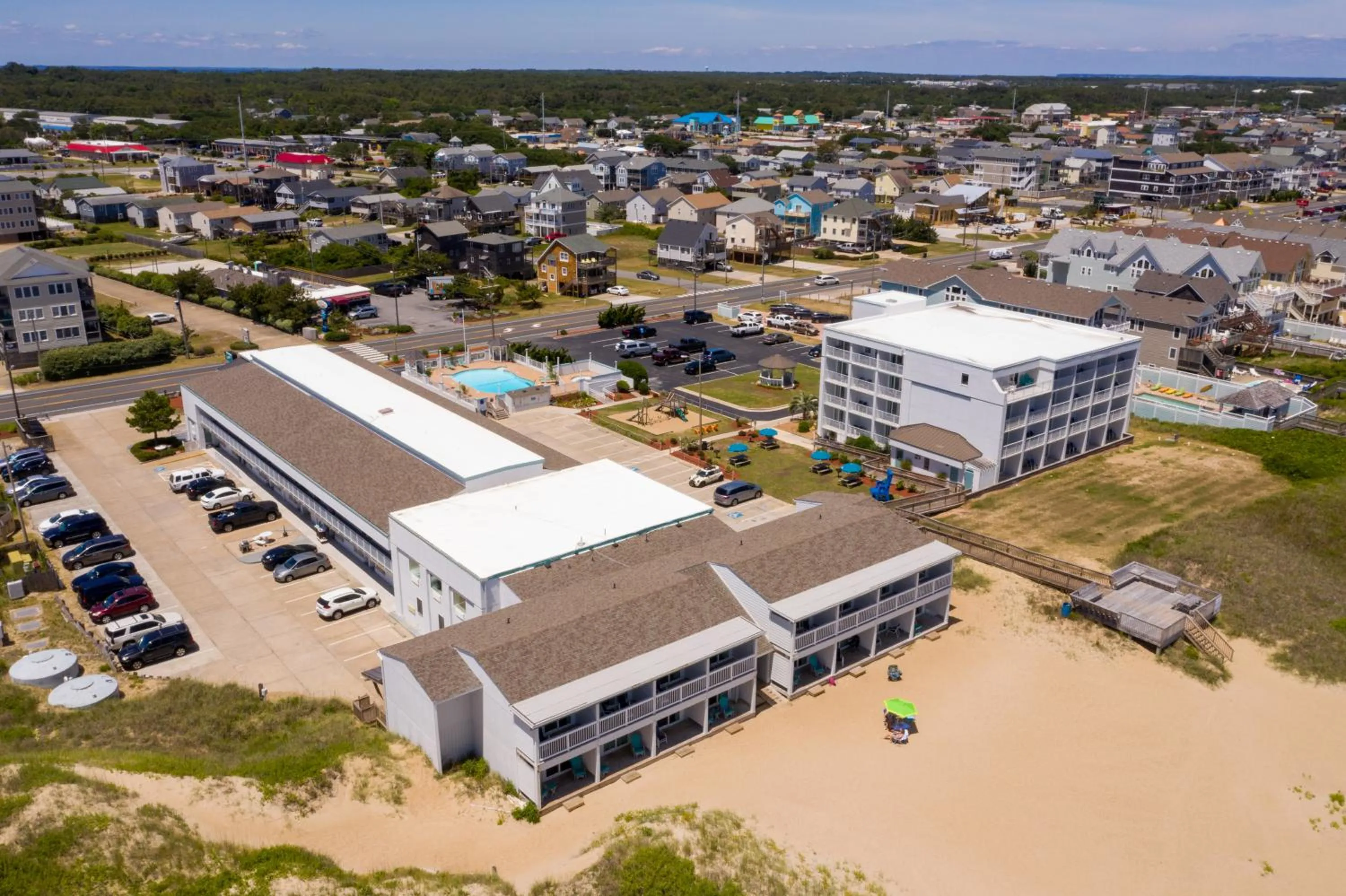 Bird's eye view in John Yancey Oceanfront Inn