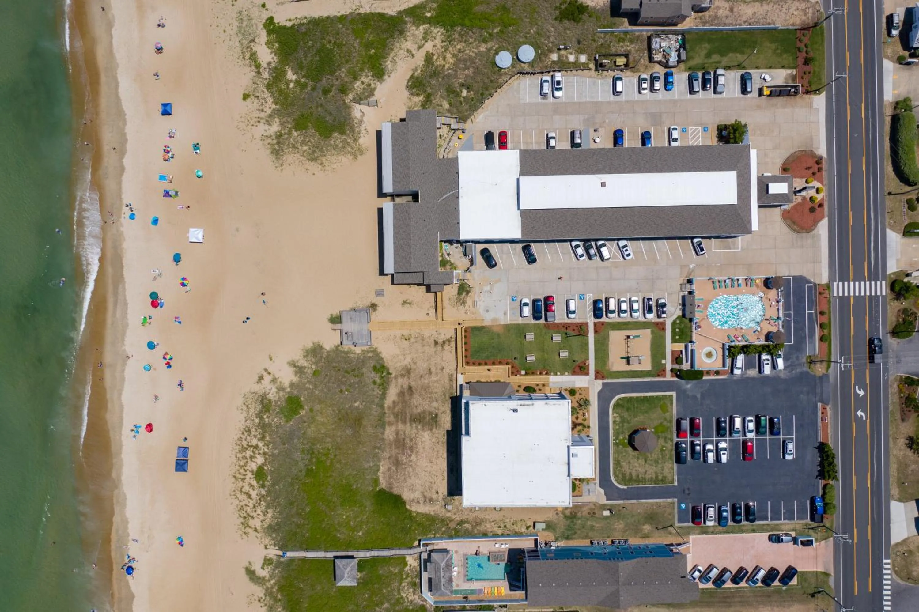 Bird's eye view in John Yancey Oceanfront Inn