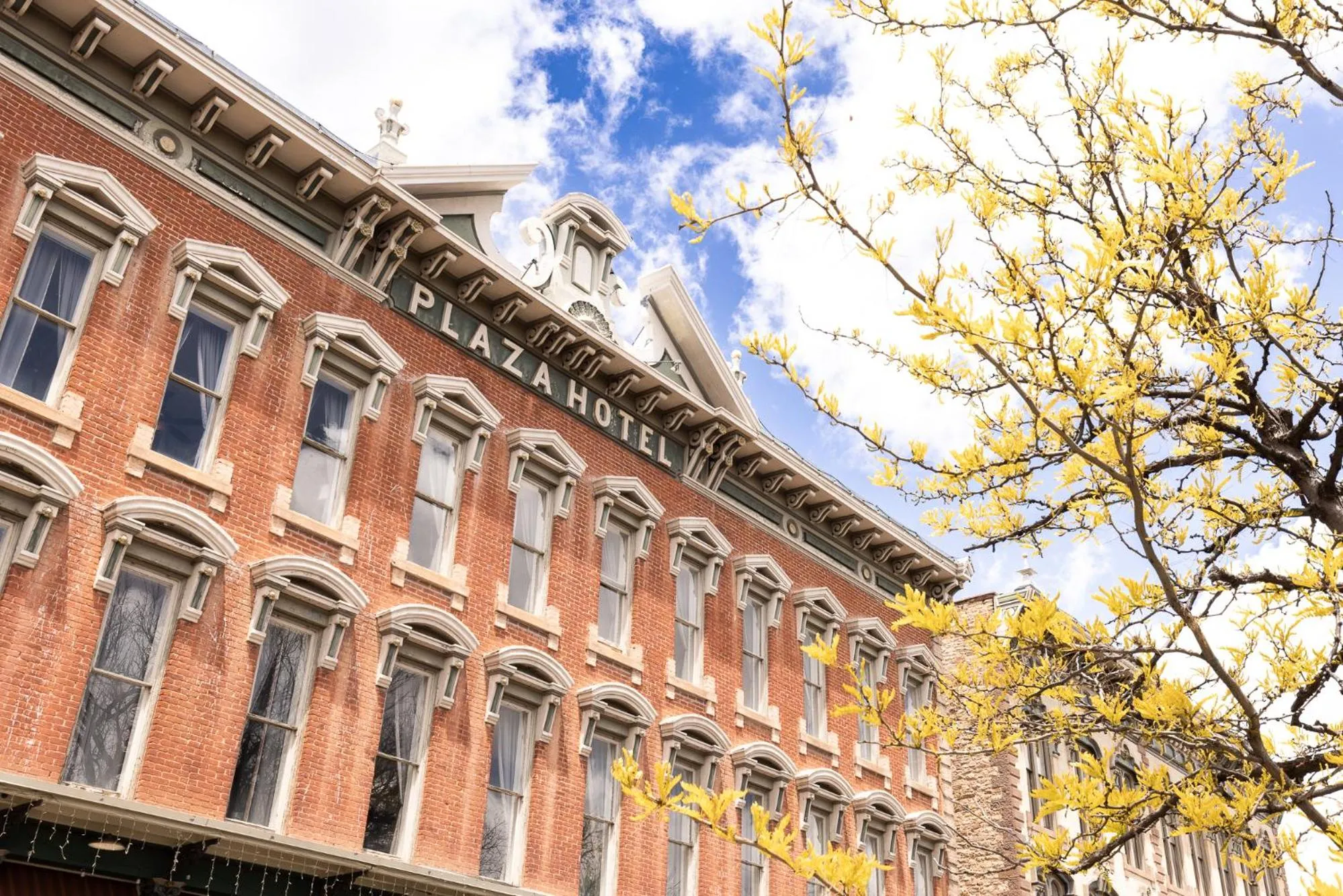 Property building in Historic Plaza Hotel