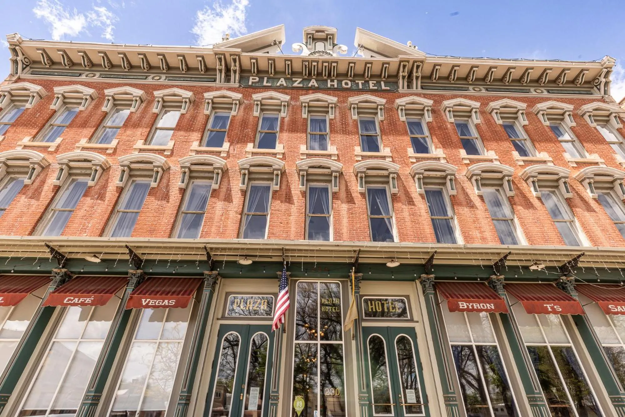 Property building in Historic Plaza Hotel