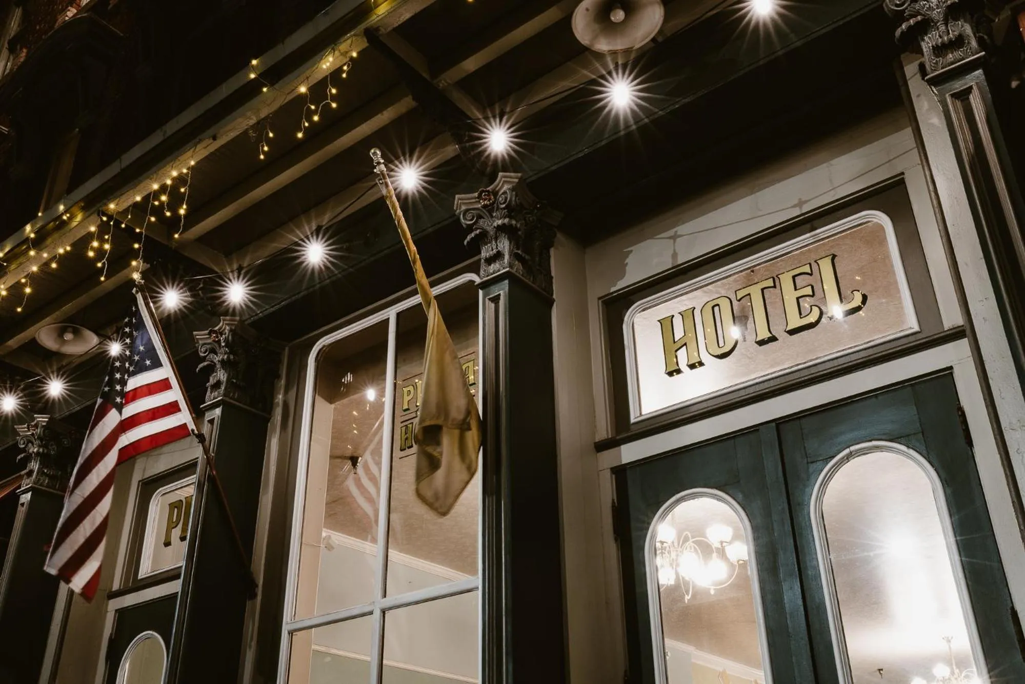 Property building in Historic Plaza Hotel