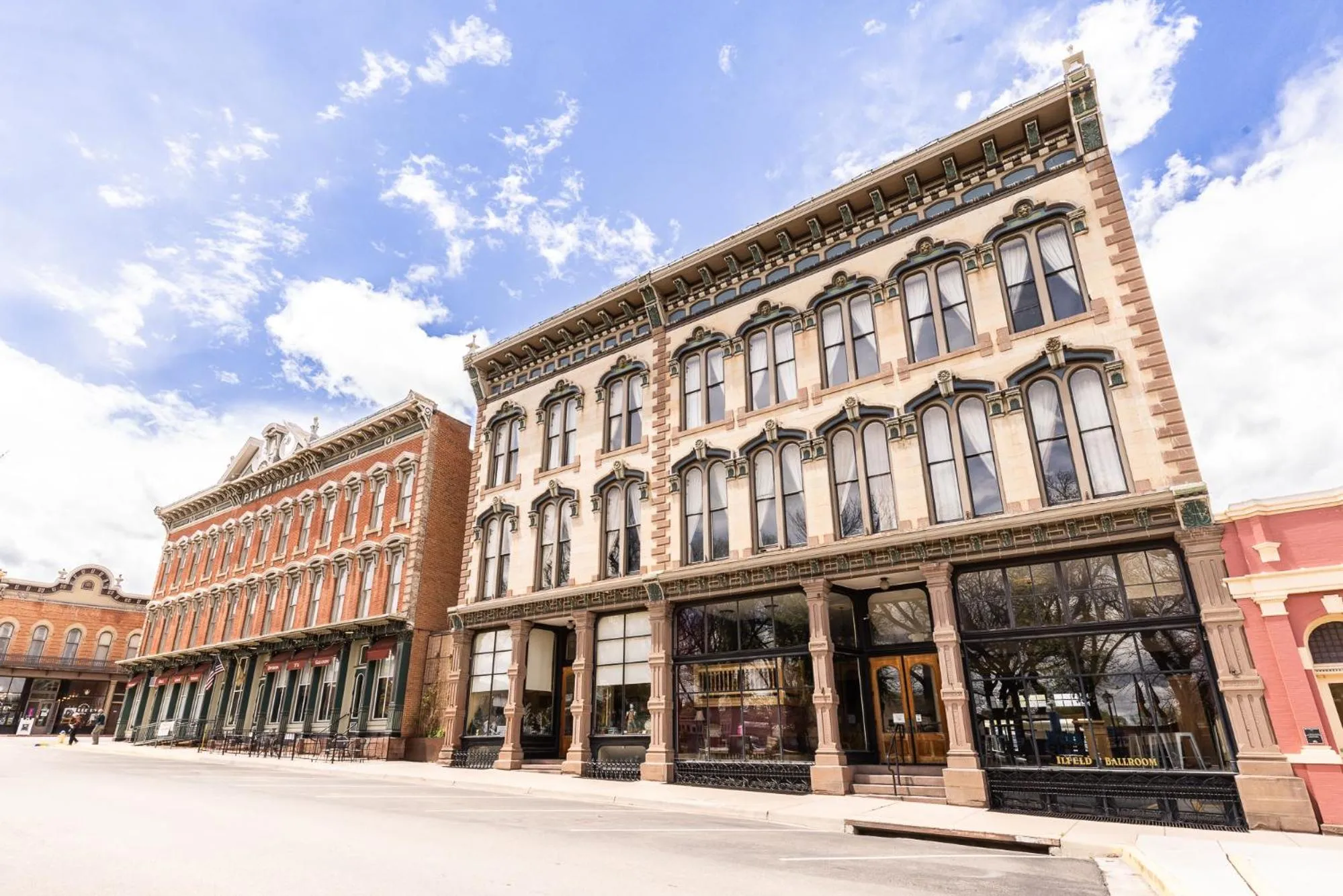 Property building in Historic Plaza Hotel