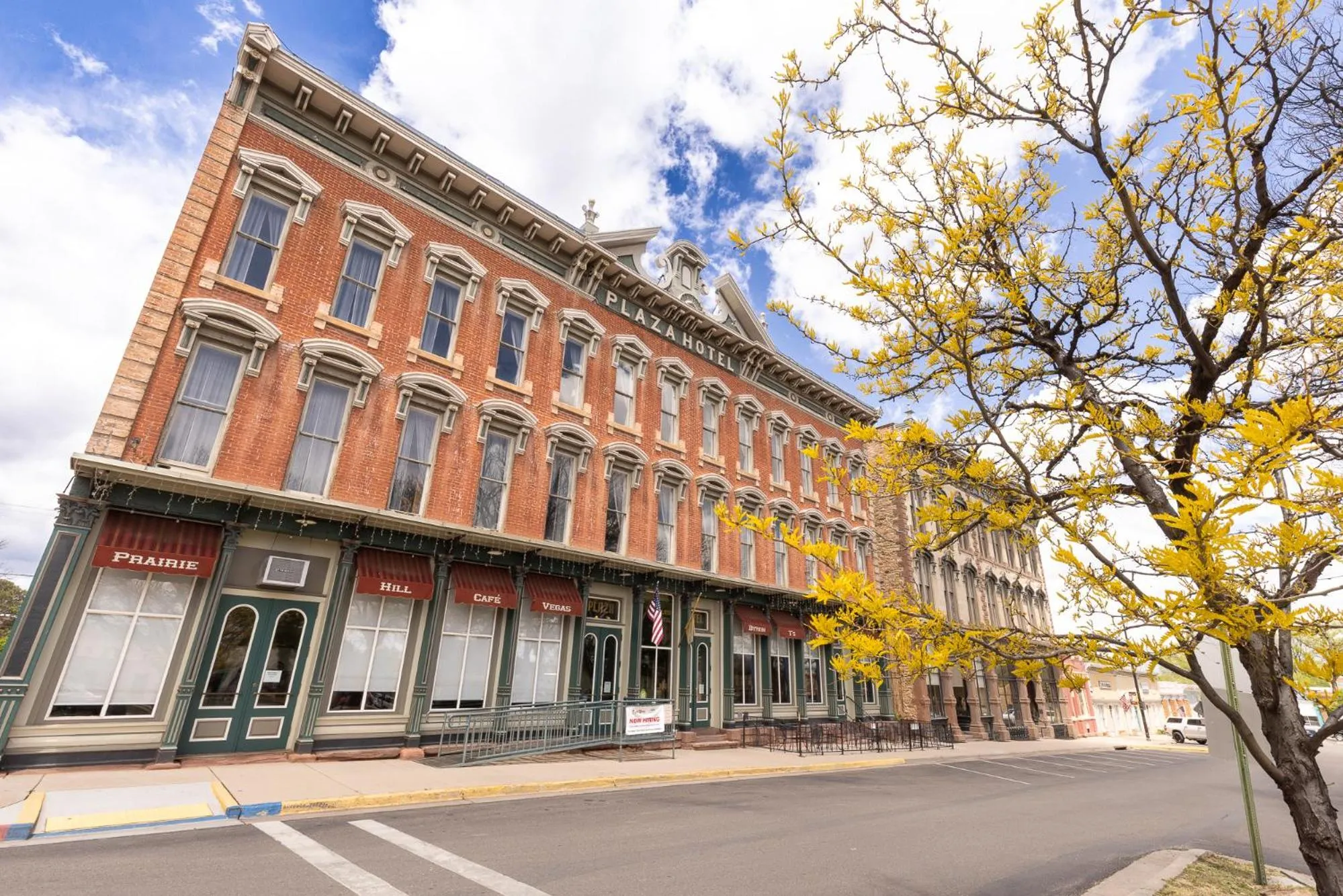 Property building in Historic Plaza Hotel