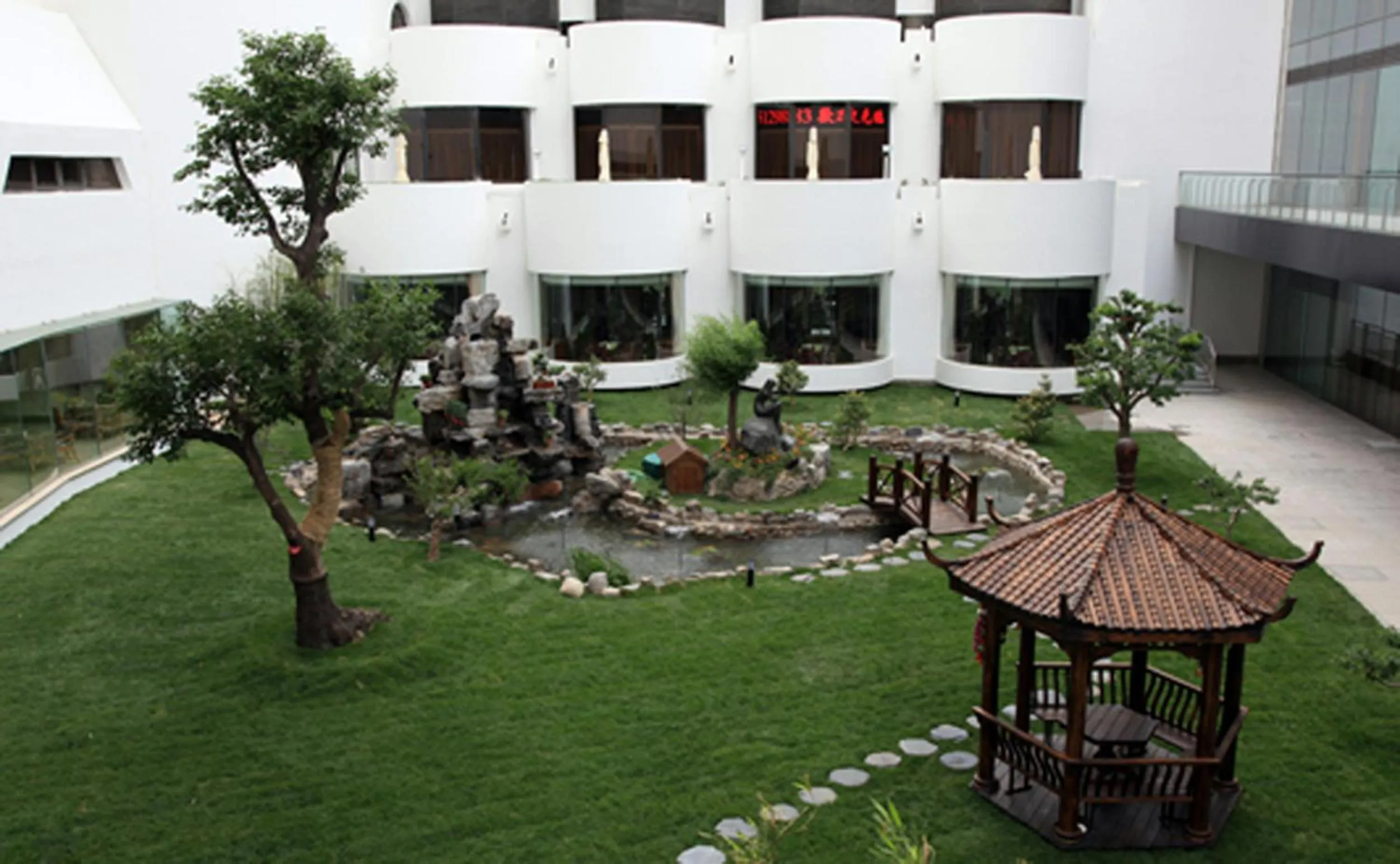 Garden in Beijing International Hotel