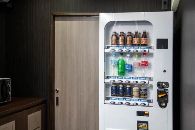 vending machine in Niigata Daiichi Hotel