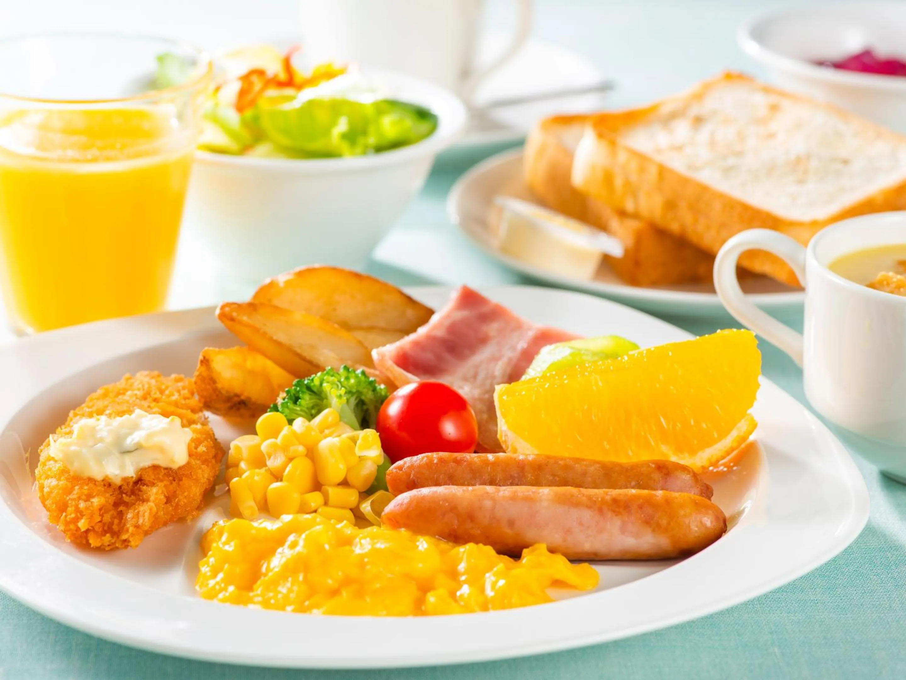 Food in Niigata Daiichi Hotel