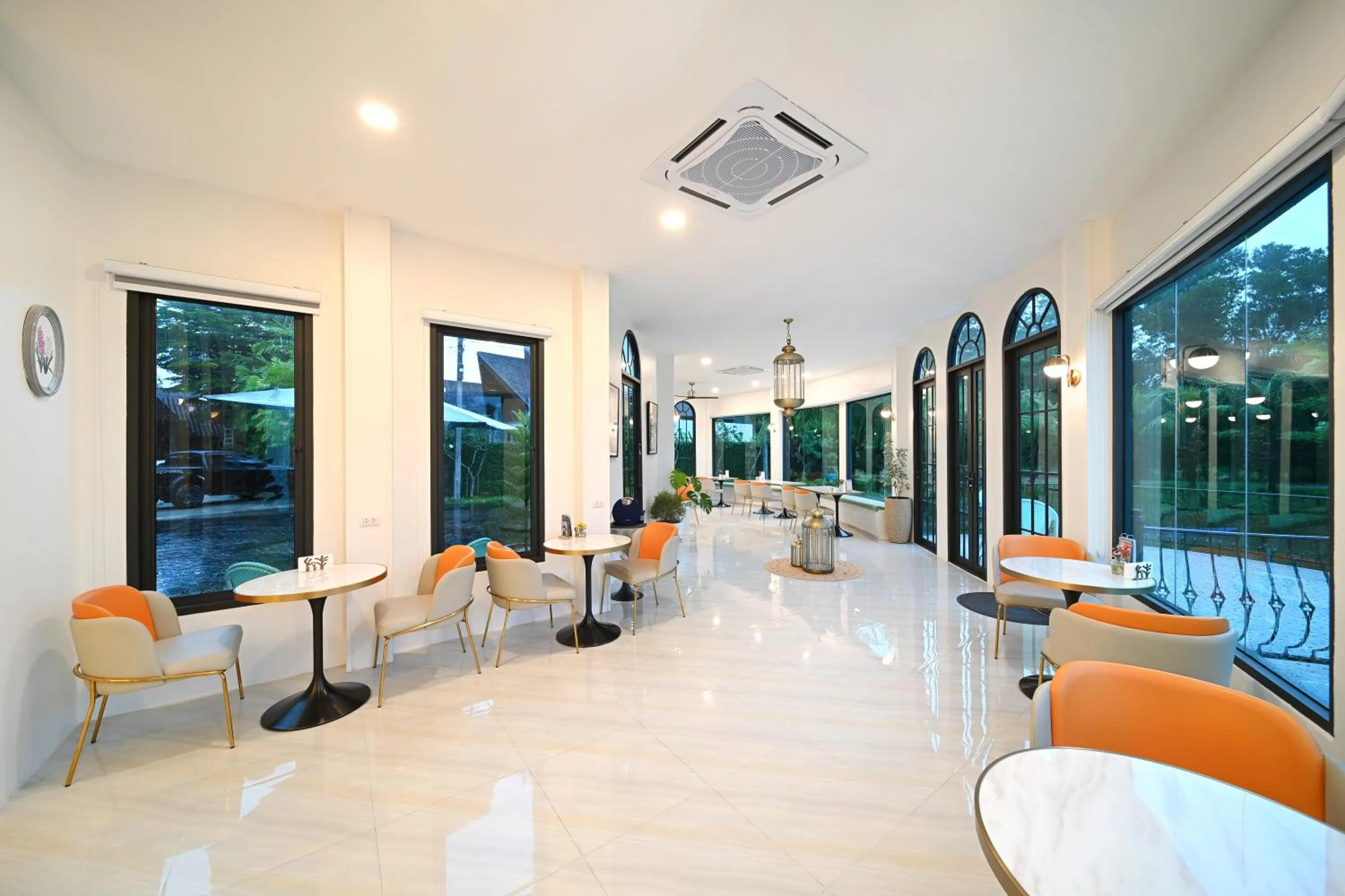 Seating area in The Kiri Villas Resort