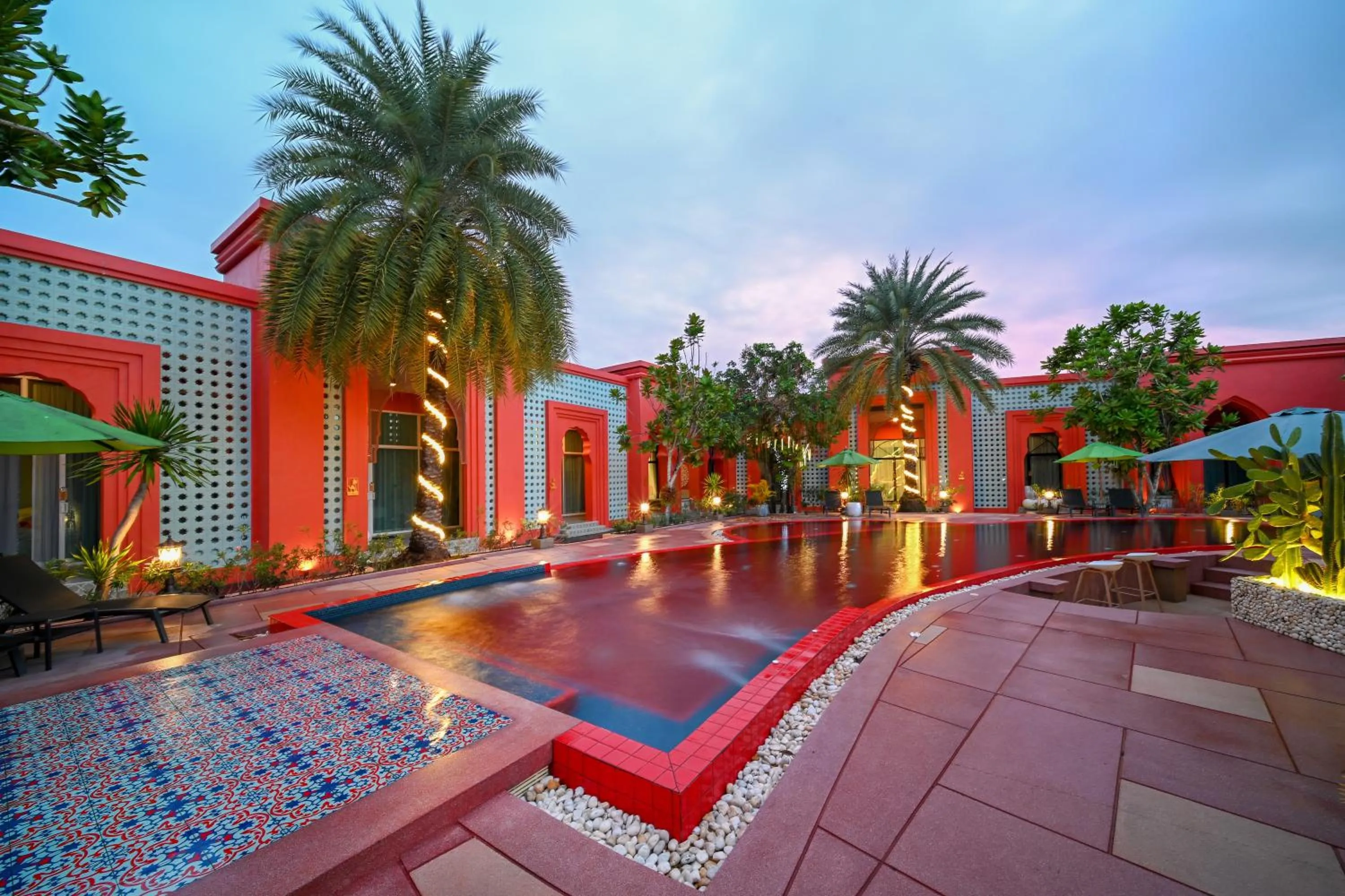 Property building in The Kiri Villas Resort