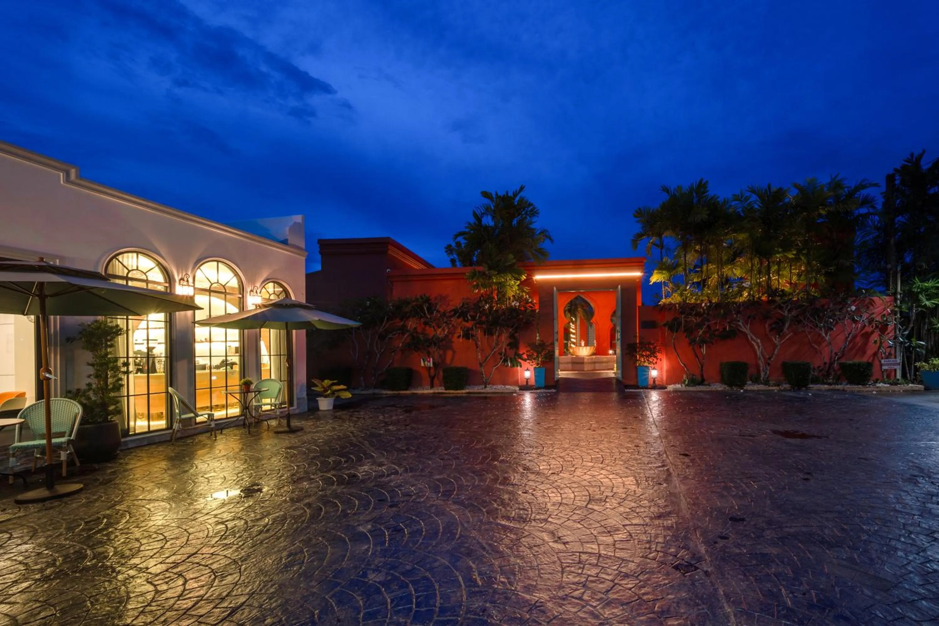 Property building in The Kiri Villas Resort