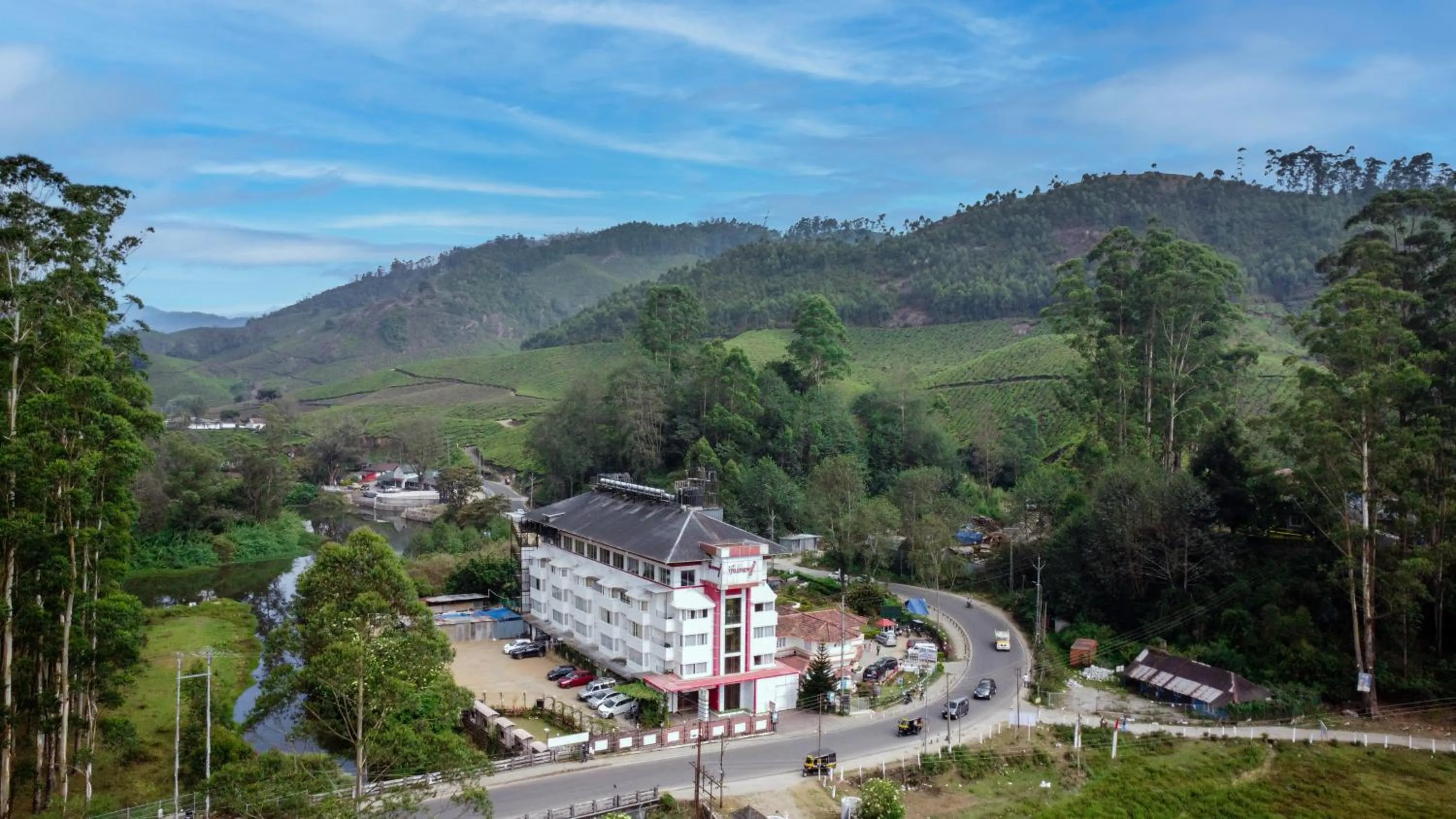 Mountain view in HillView Munnar