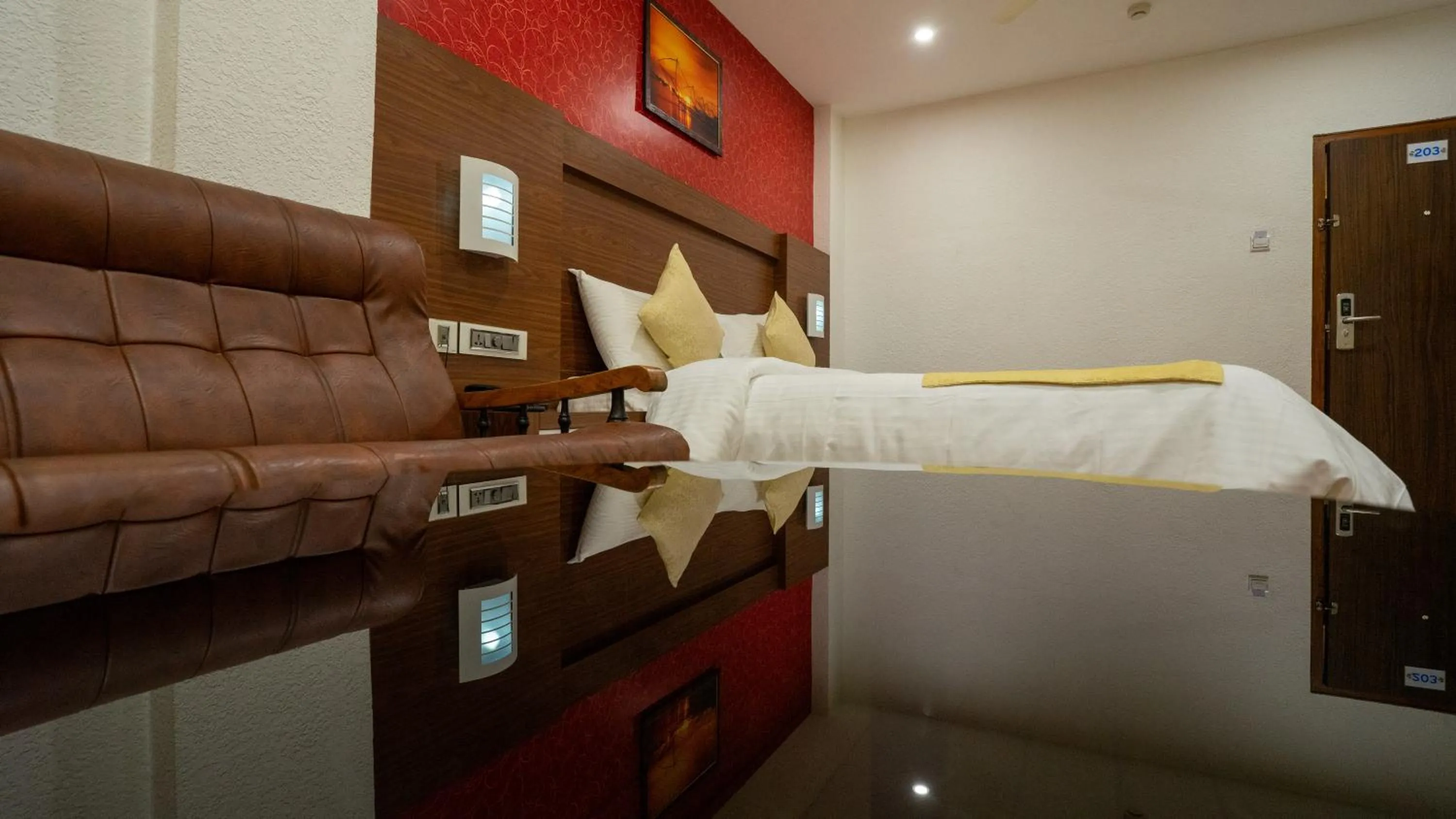 Seating area in HillView Munnar