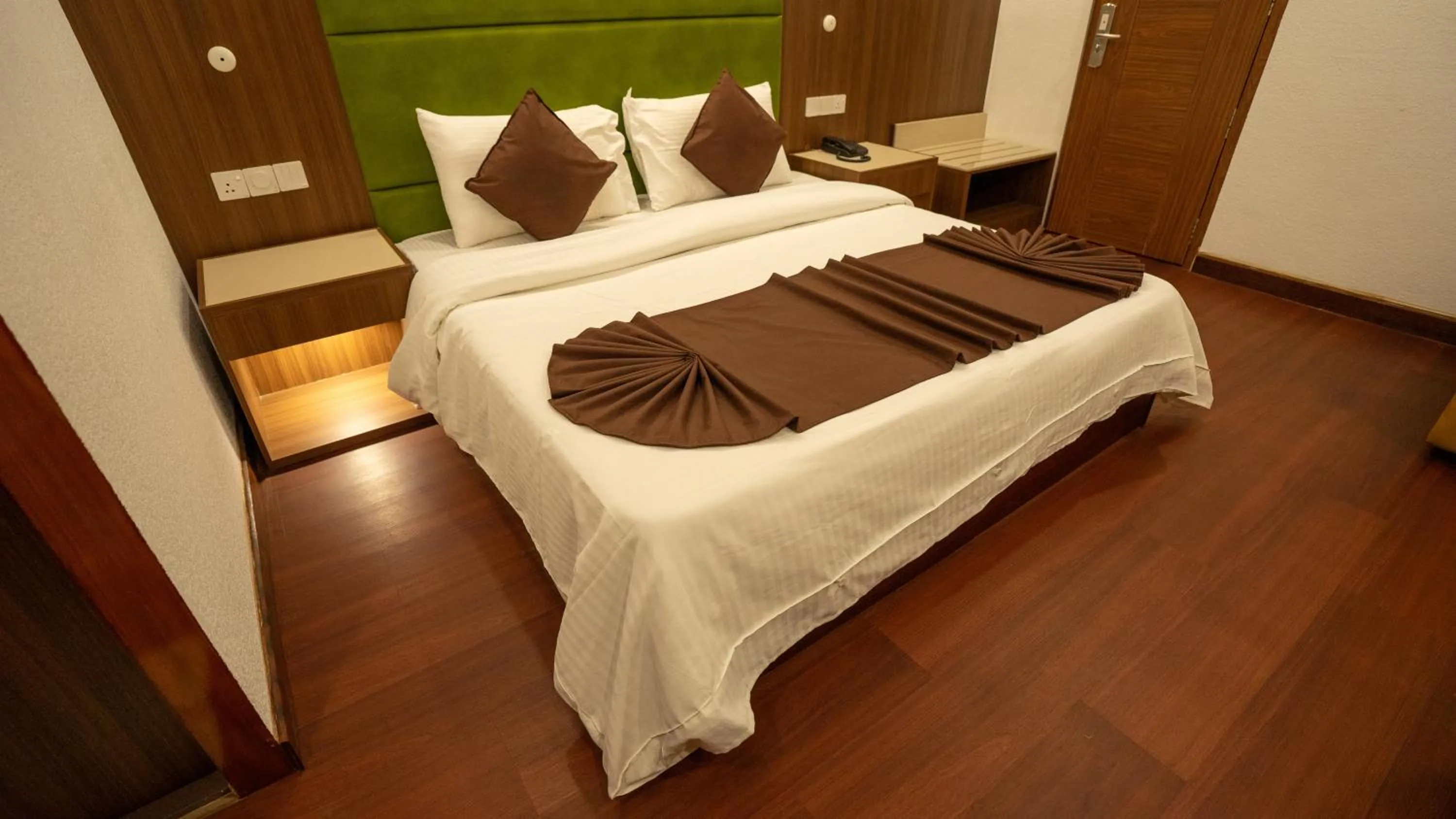 Bed in HillView Munnar