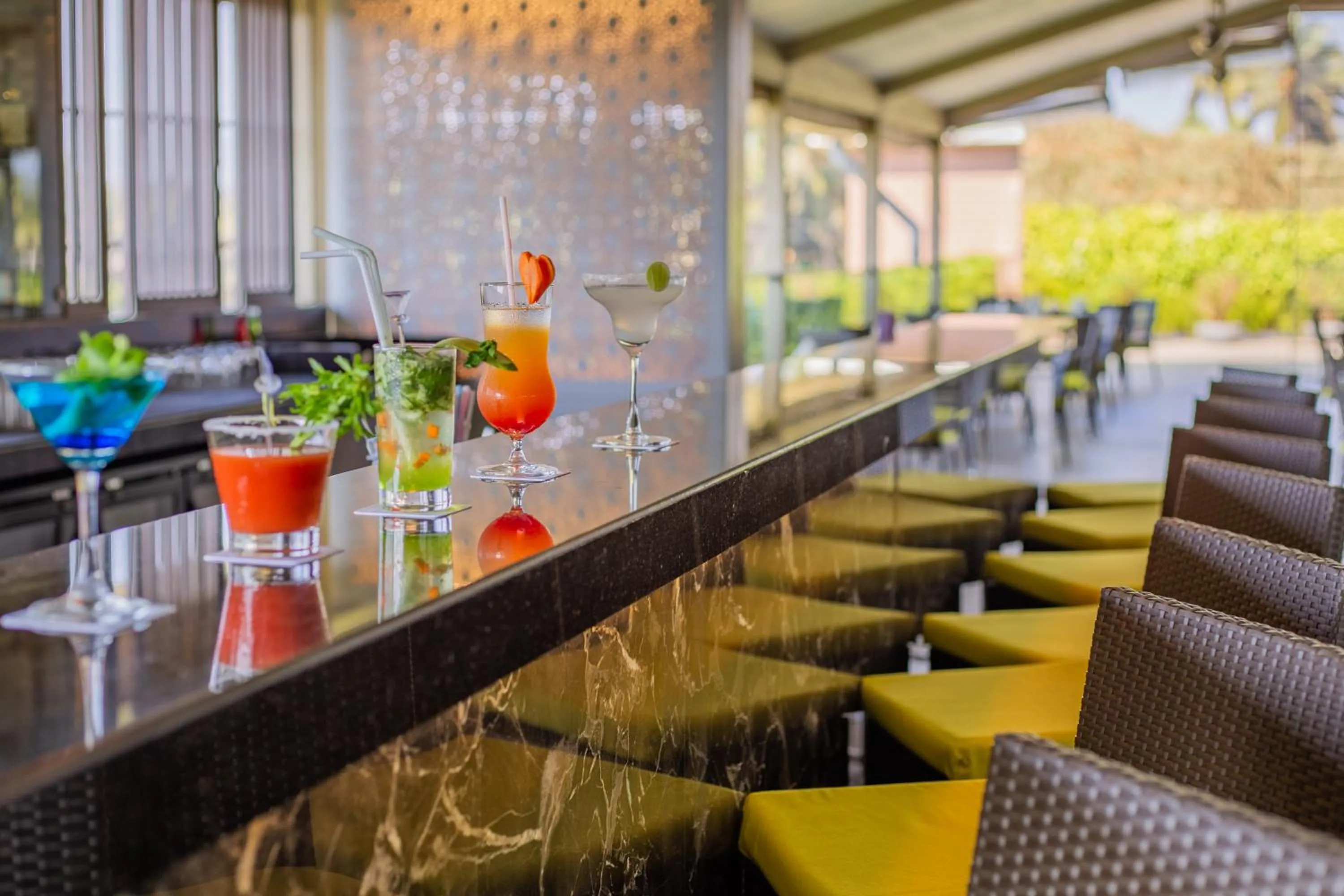 Alcoholic drinks in Nanu Resort , Arambol