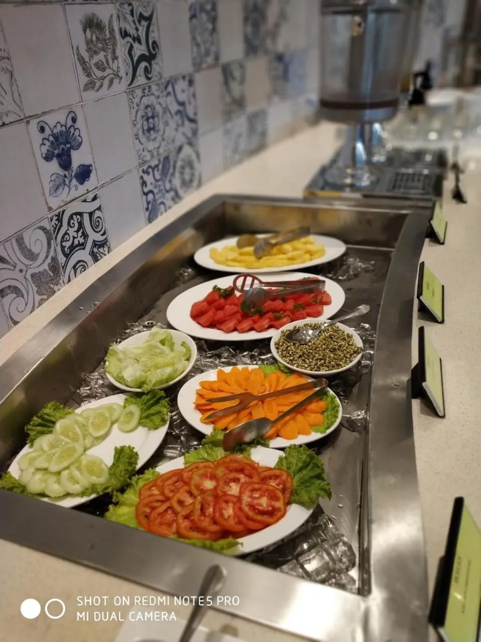 Breakfast in Nanu Resort , Arambol