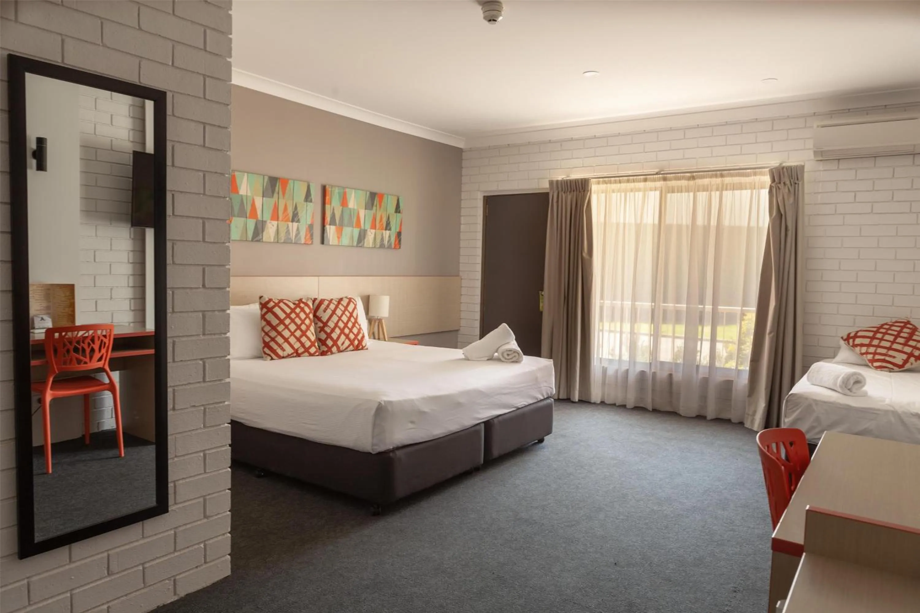 Bedroom, Bed in Nightcap at Archer Hotel