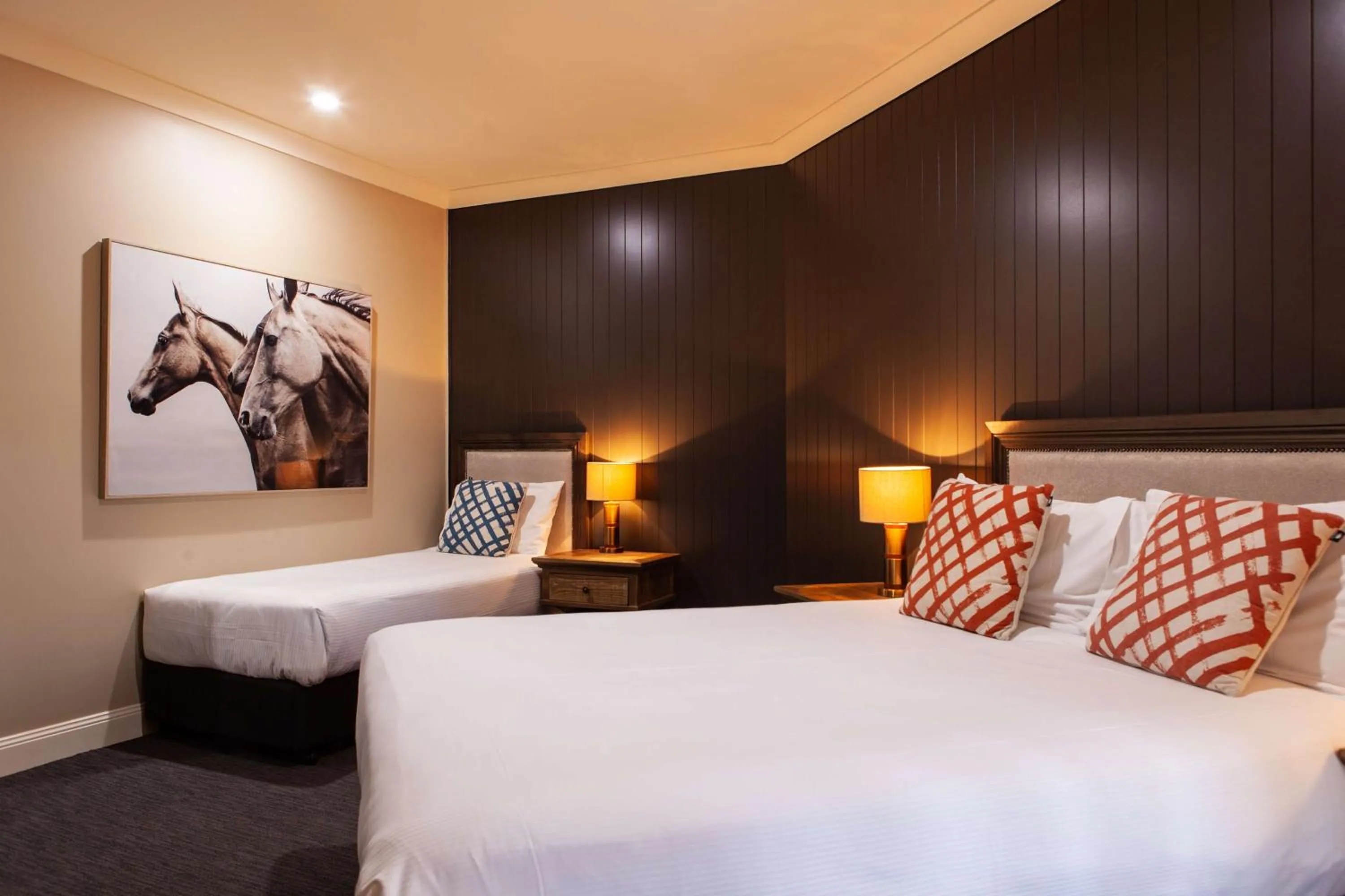 Bedroom, Bed in Nightcap at Archer Hotel