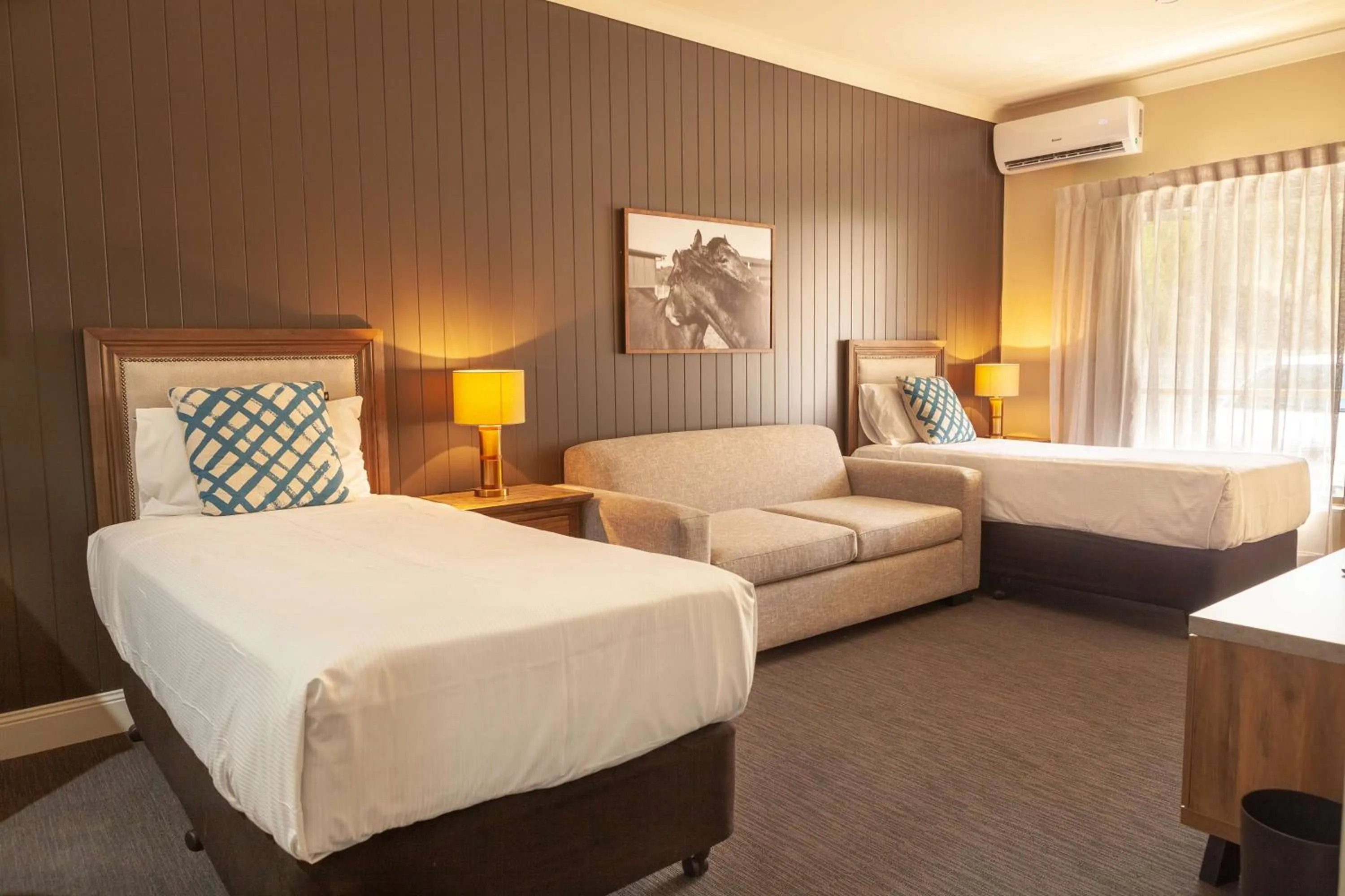 Bedroom, Bed in Nightcap at Archer Hotel