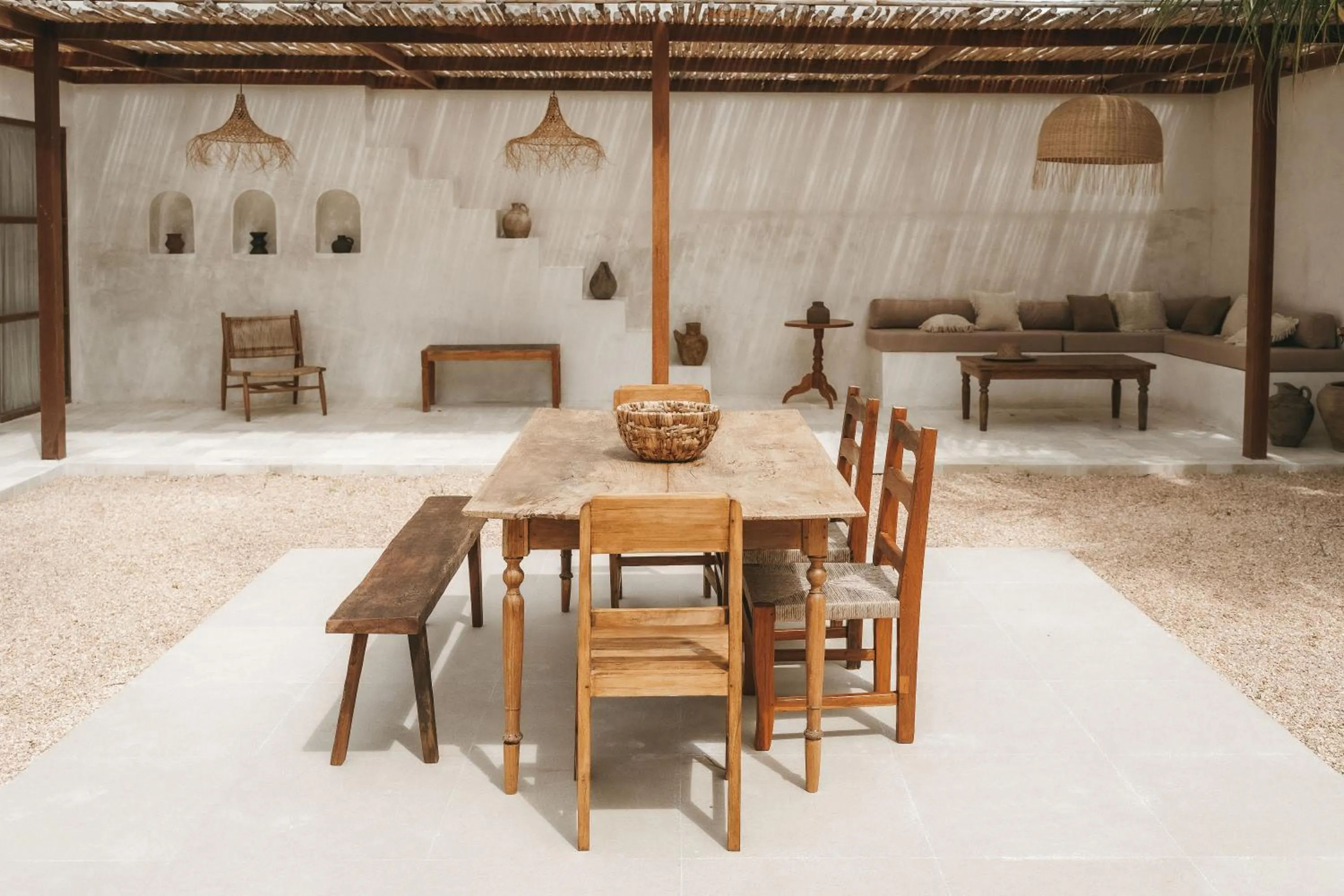 Dining area in Casa Sula Bali