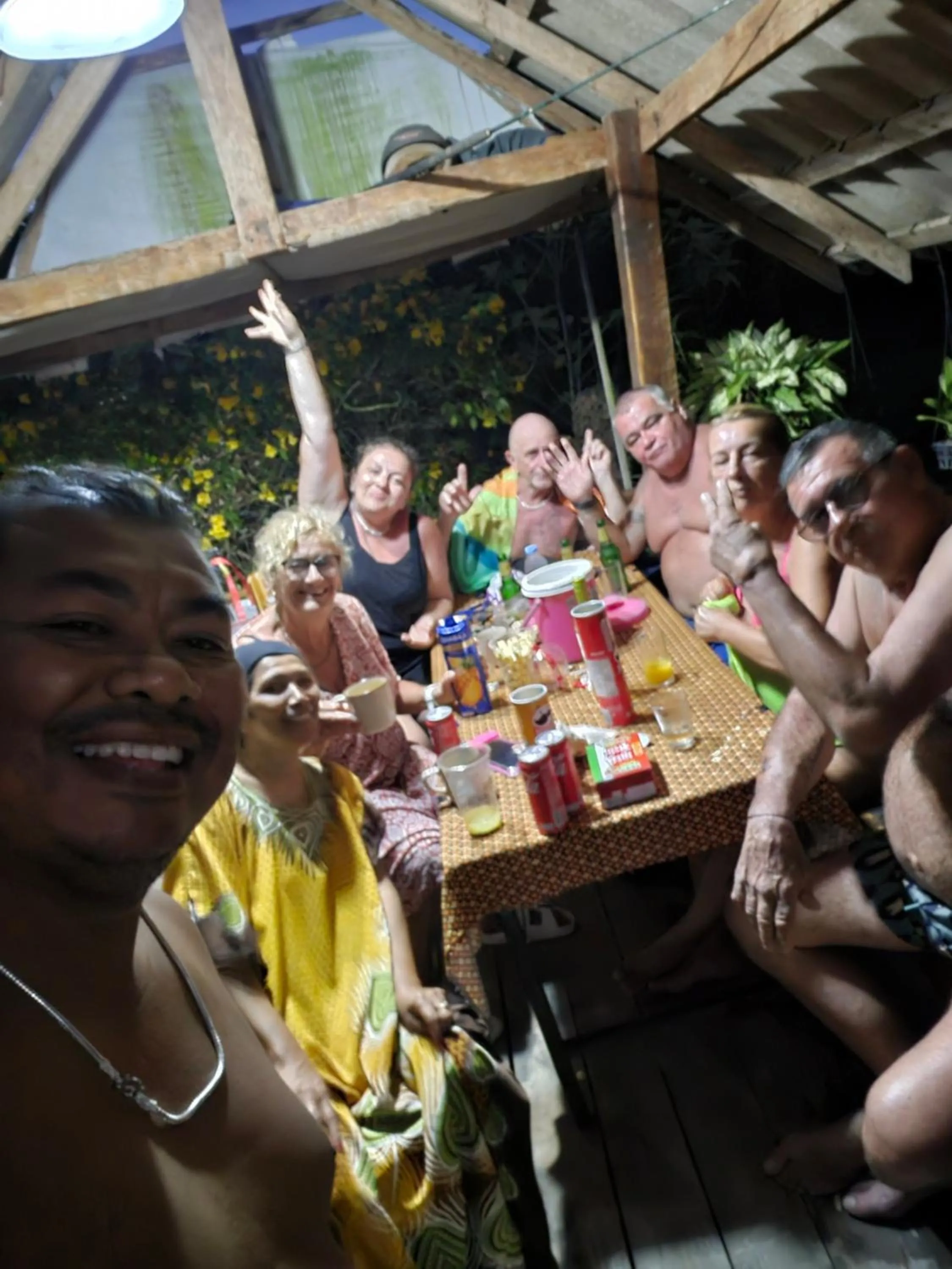 Patio in Poonsap Resort