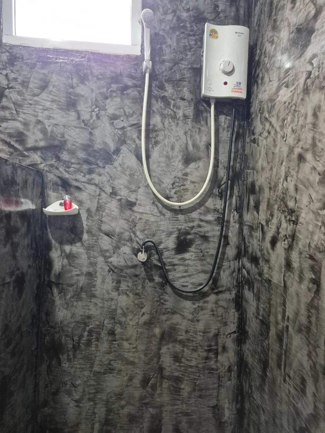 Shower in Poonsap Resort