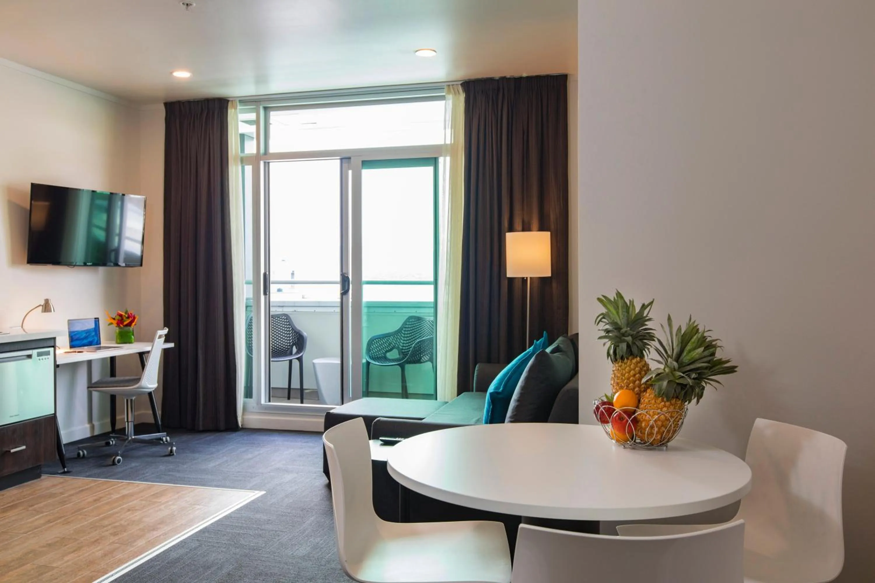 Living room in Quest Suva