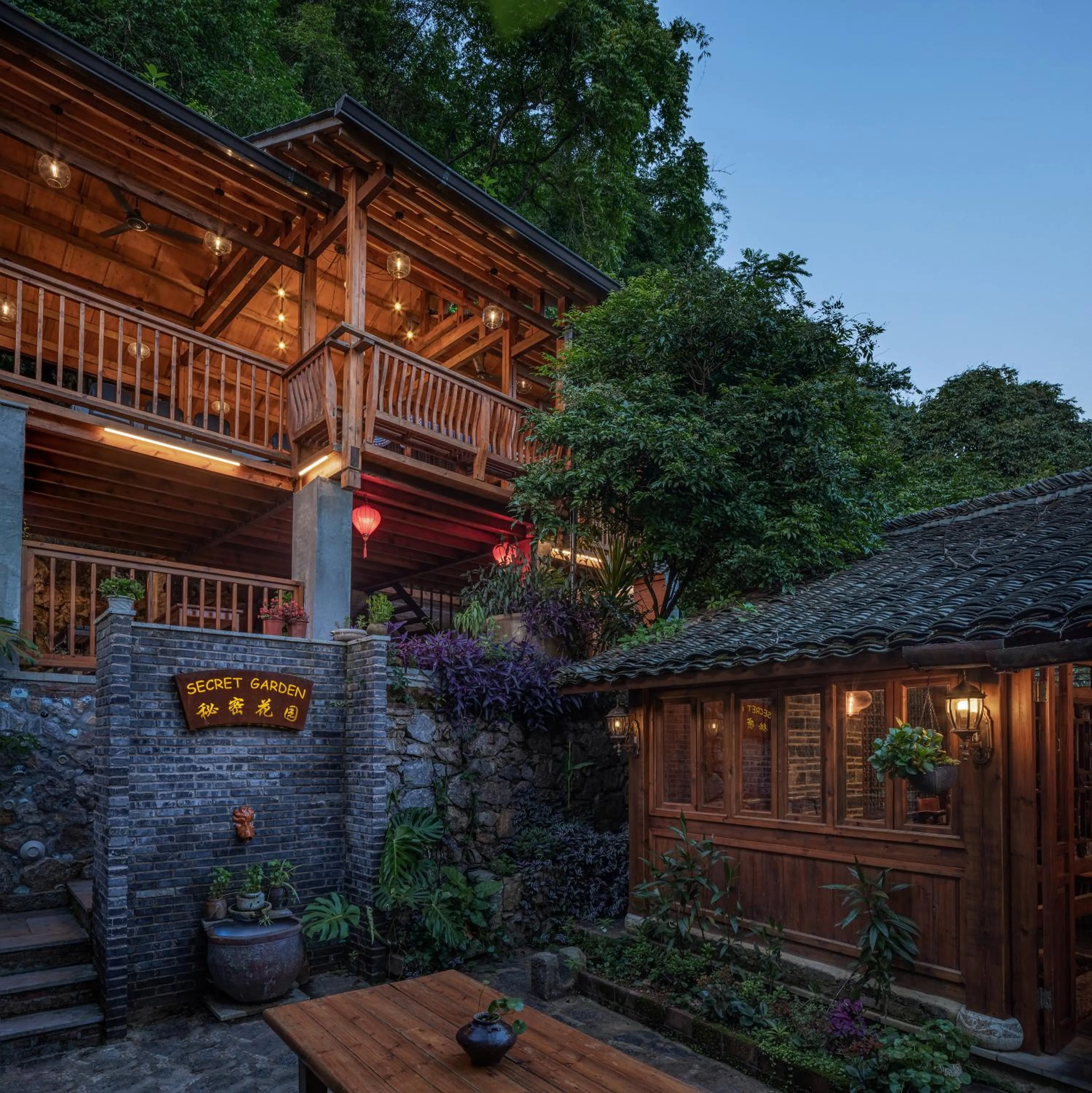 Property building in Yangshuo Secret Garden