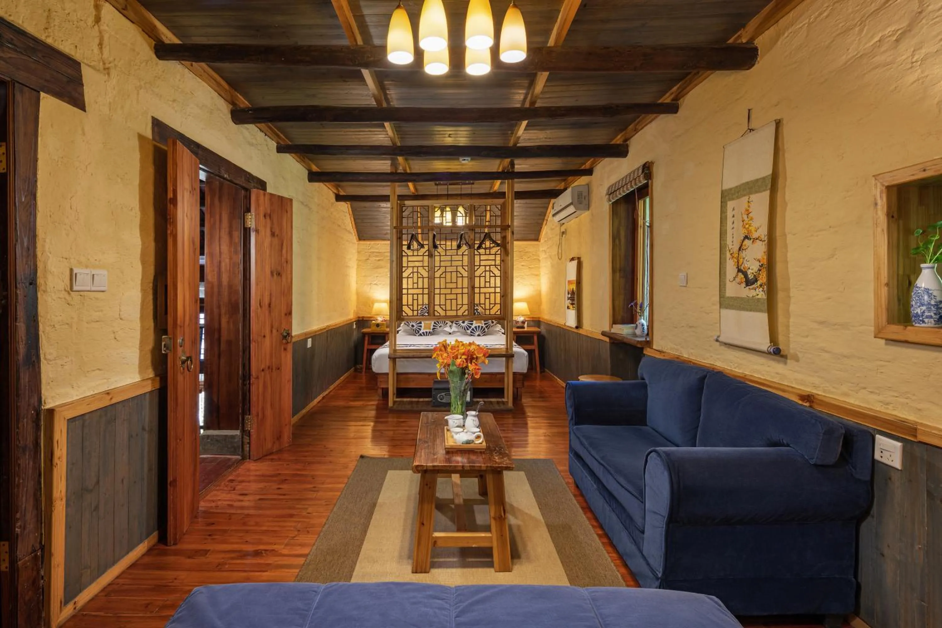 Living room in Yangshuo Secret Garden