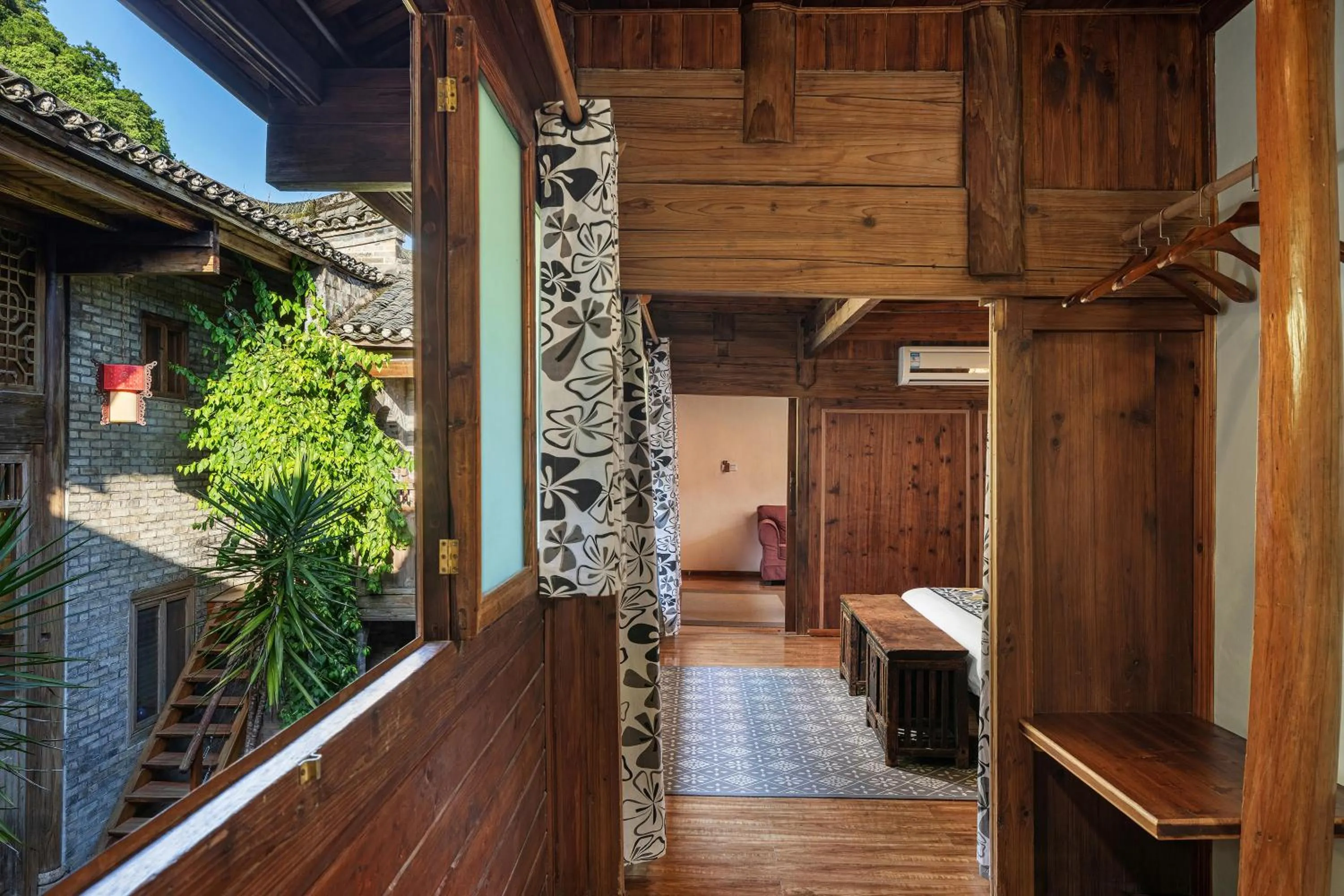 Garden view in Yangshuo Secret Garden