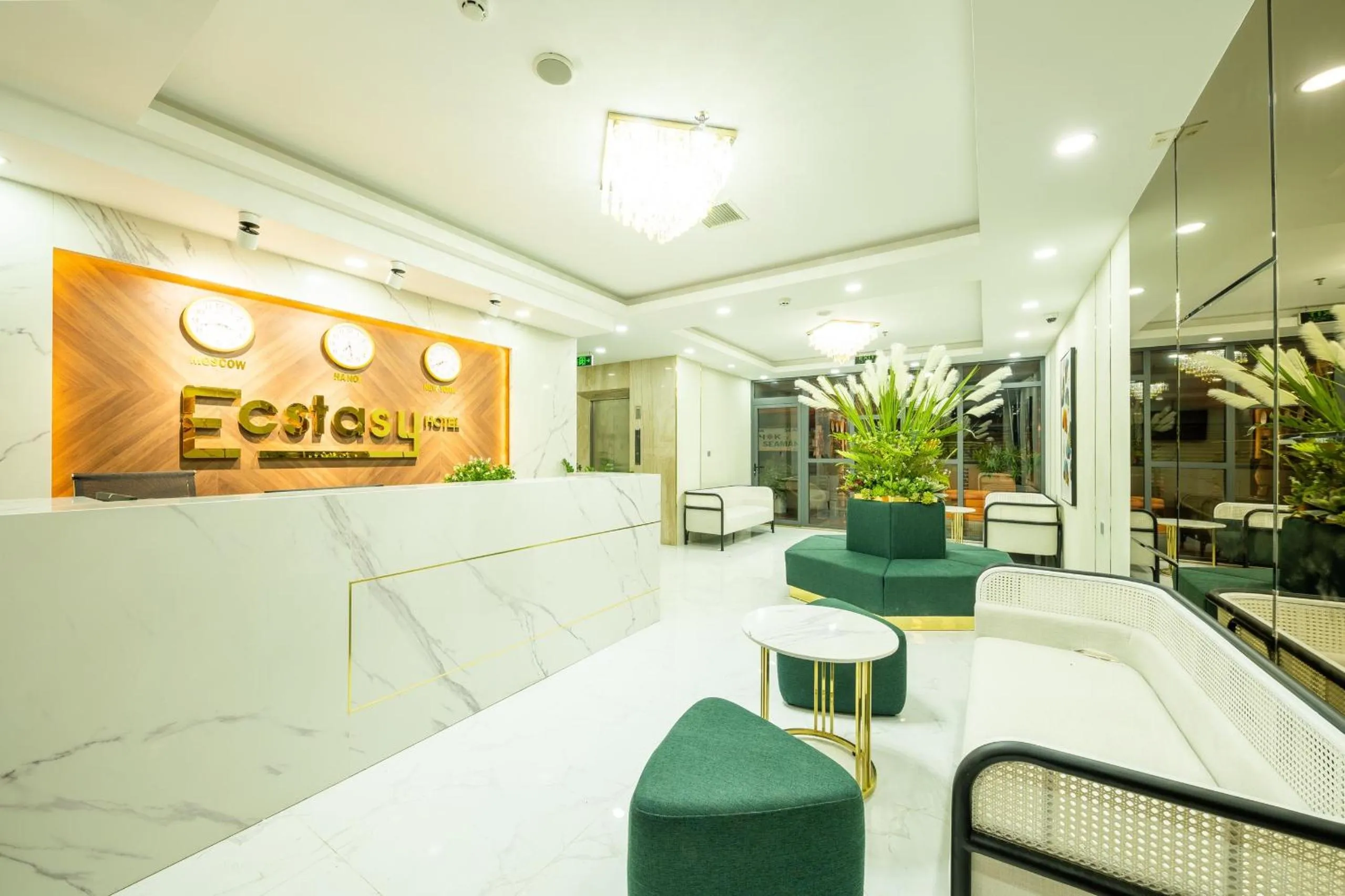 Lobby or reception in Ecstasy Hotel