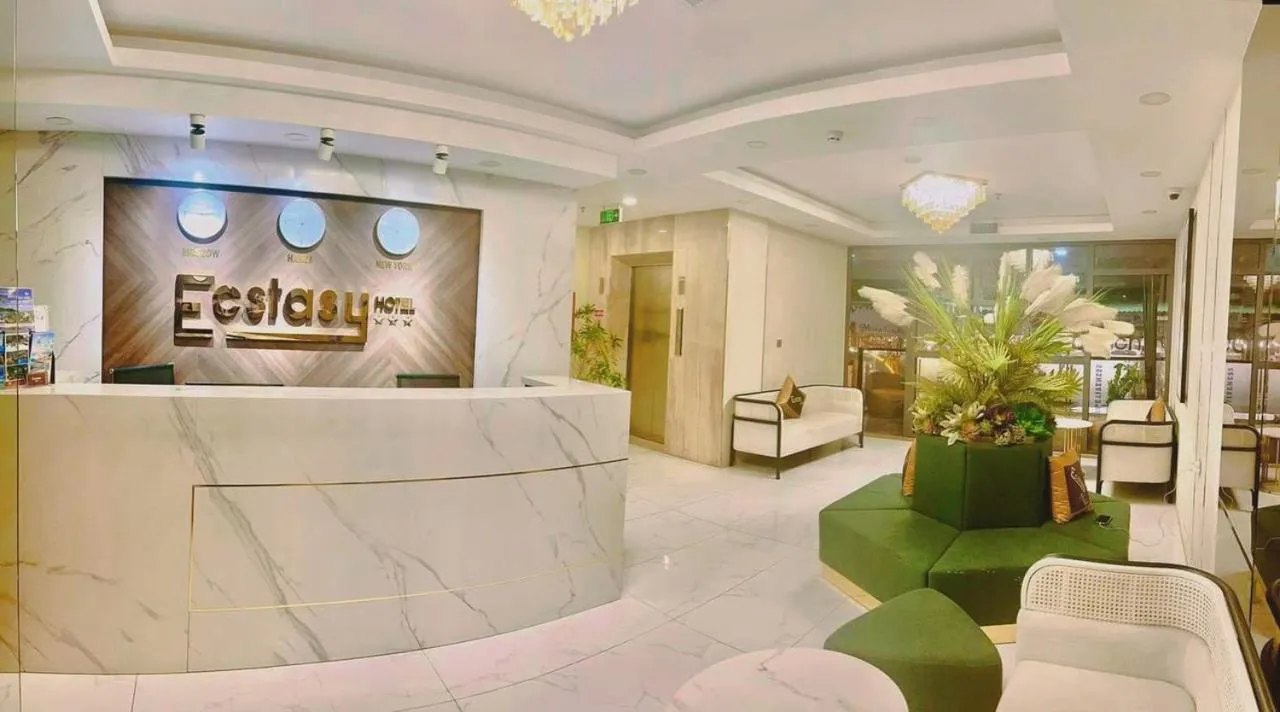 Lobby or reception in Ecstasy Hotel