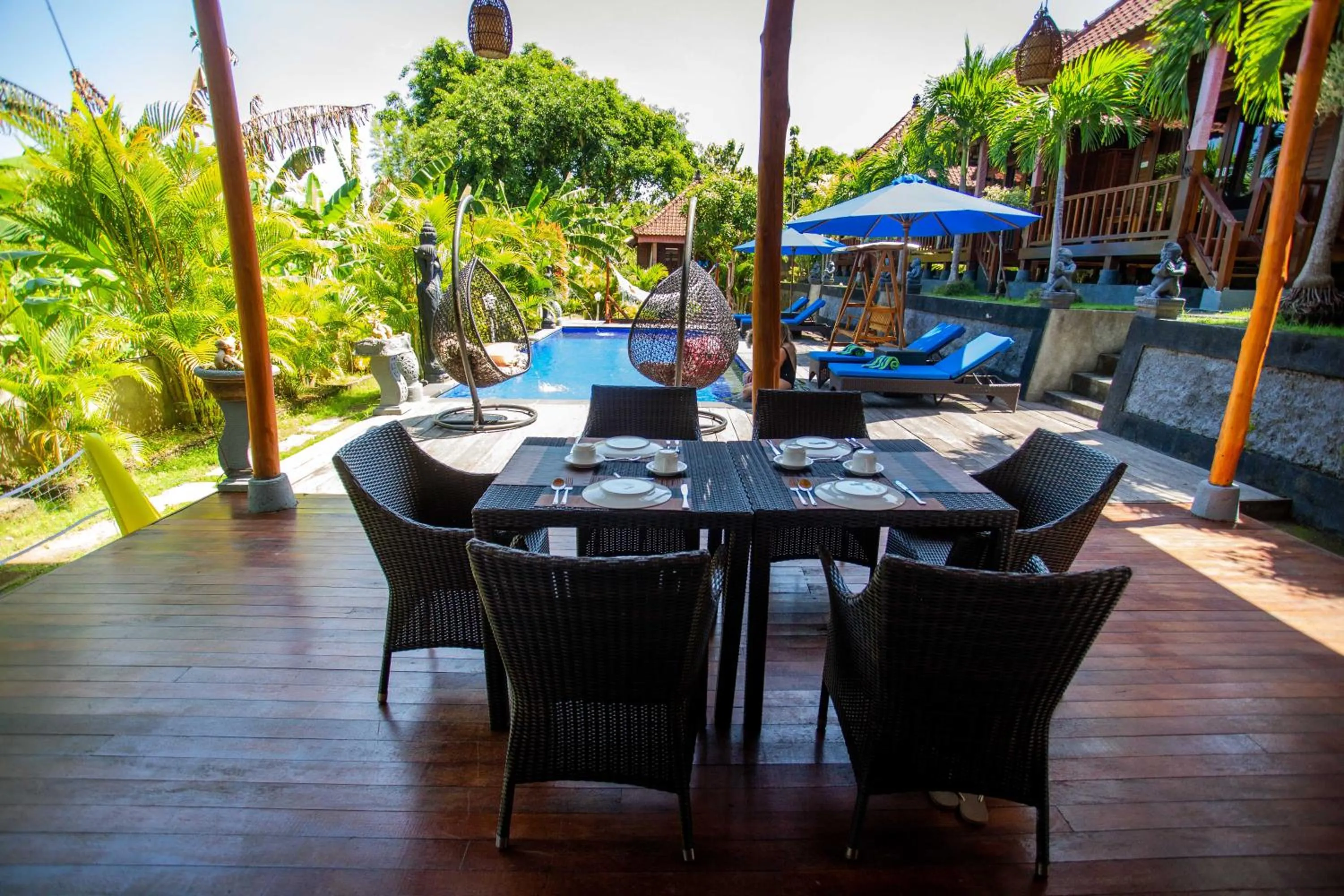 Property building in Tatak Bunut Villa Ceningan