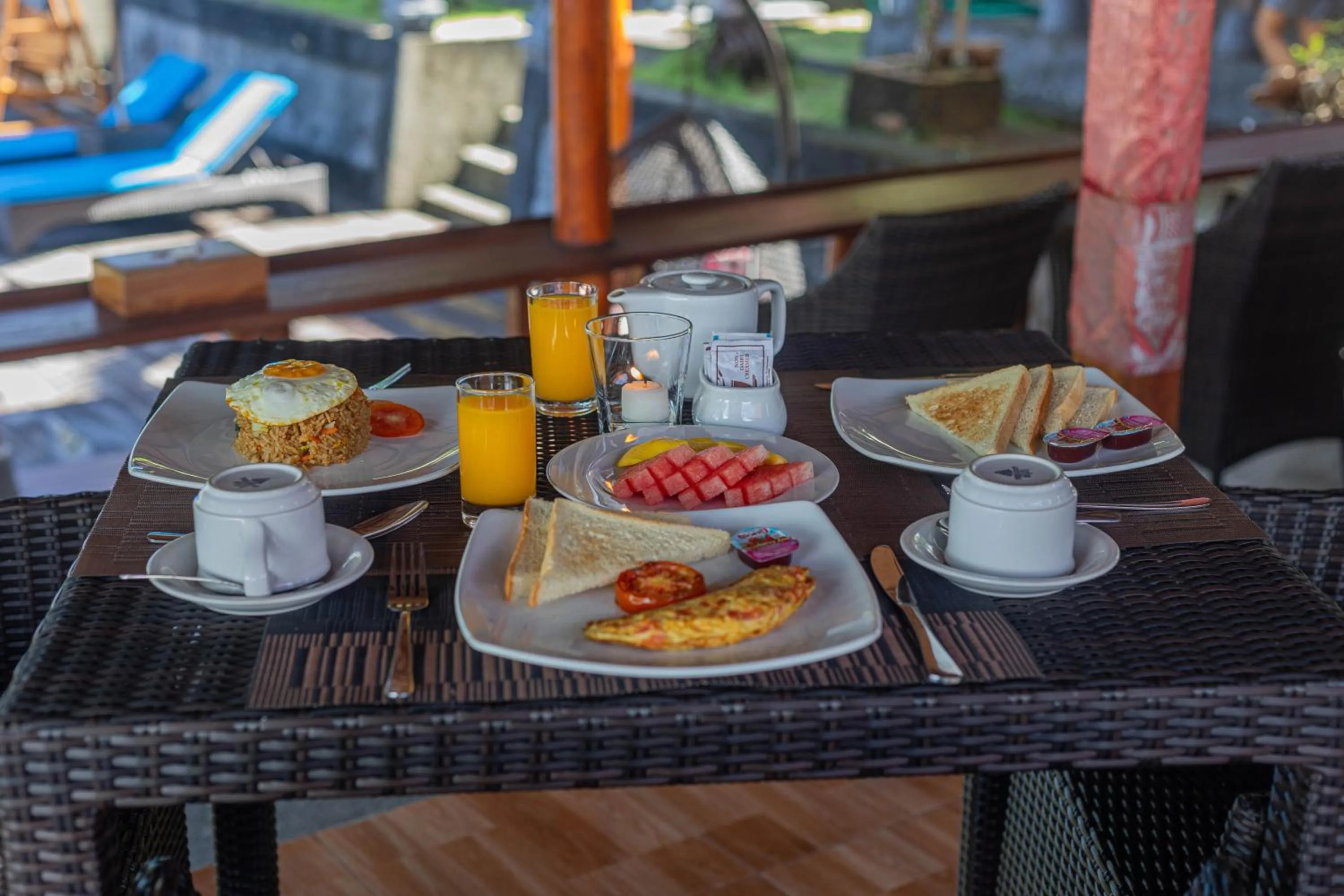Breakfast in Tatak Bunut Villa Ceningan