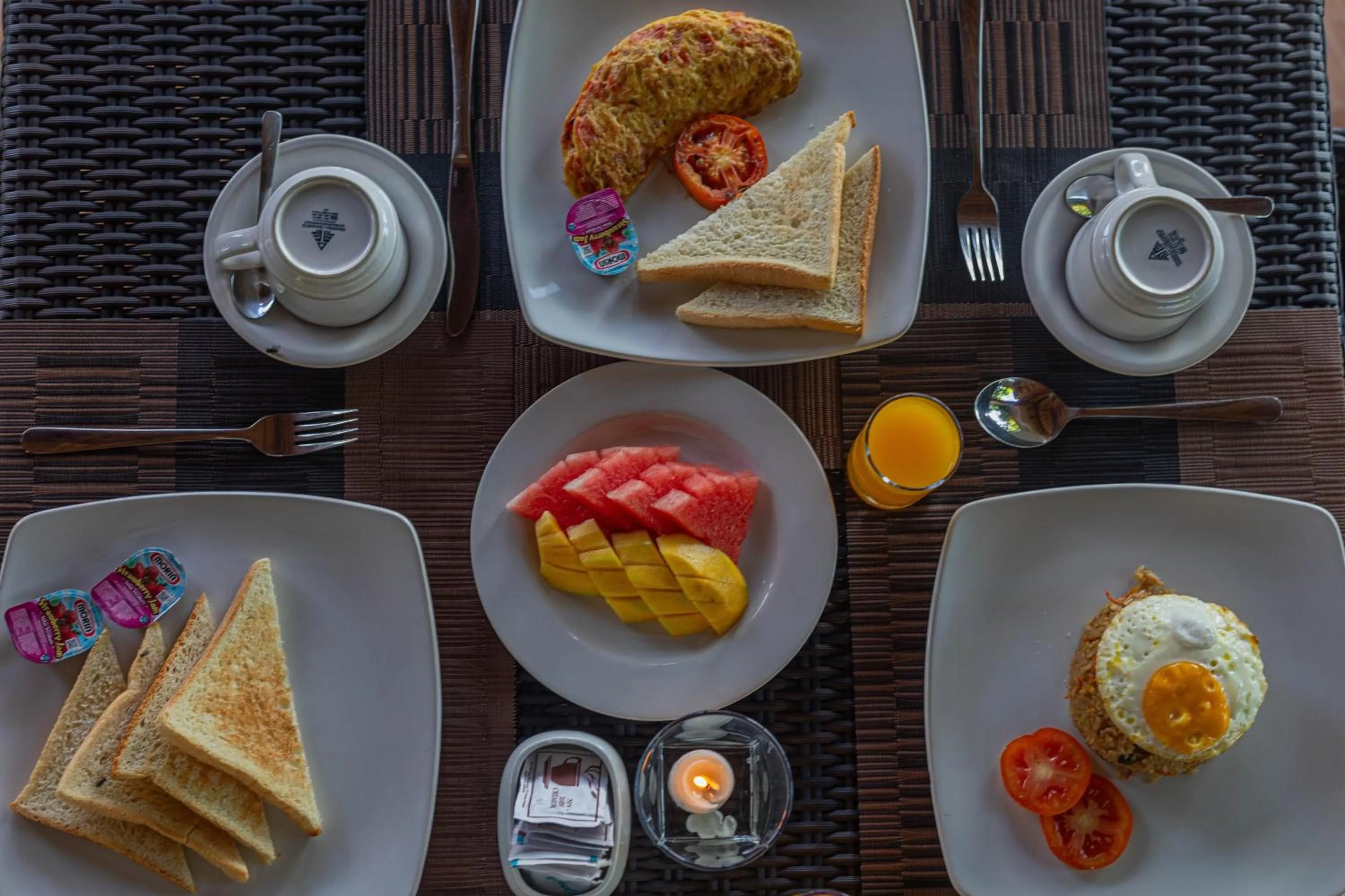 Breakfast in Tatak Bunut Villa Ceningan