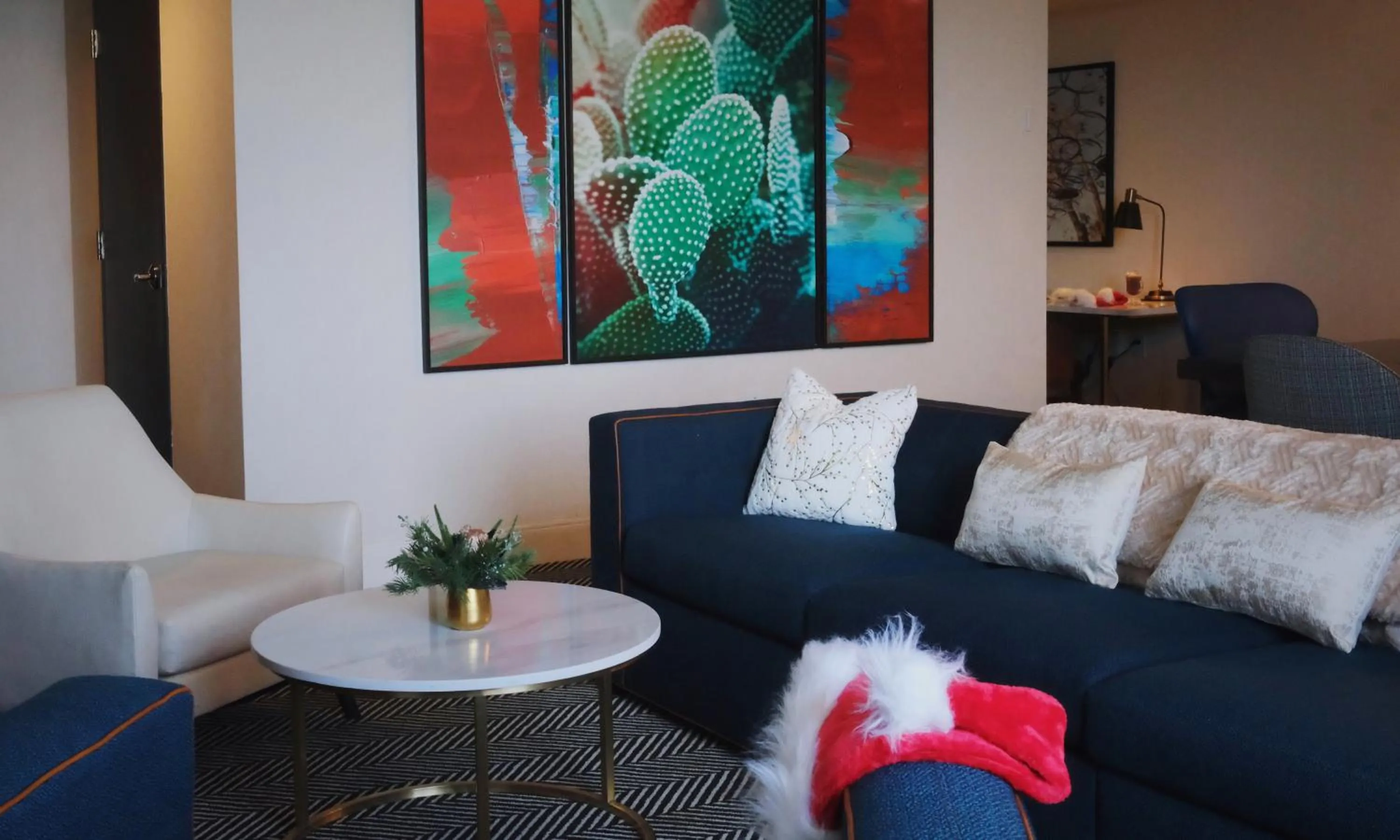 Living room in Hilton Austin