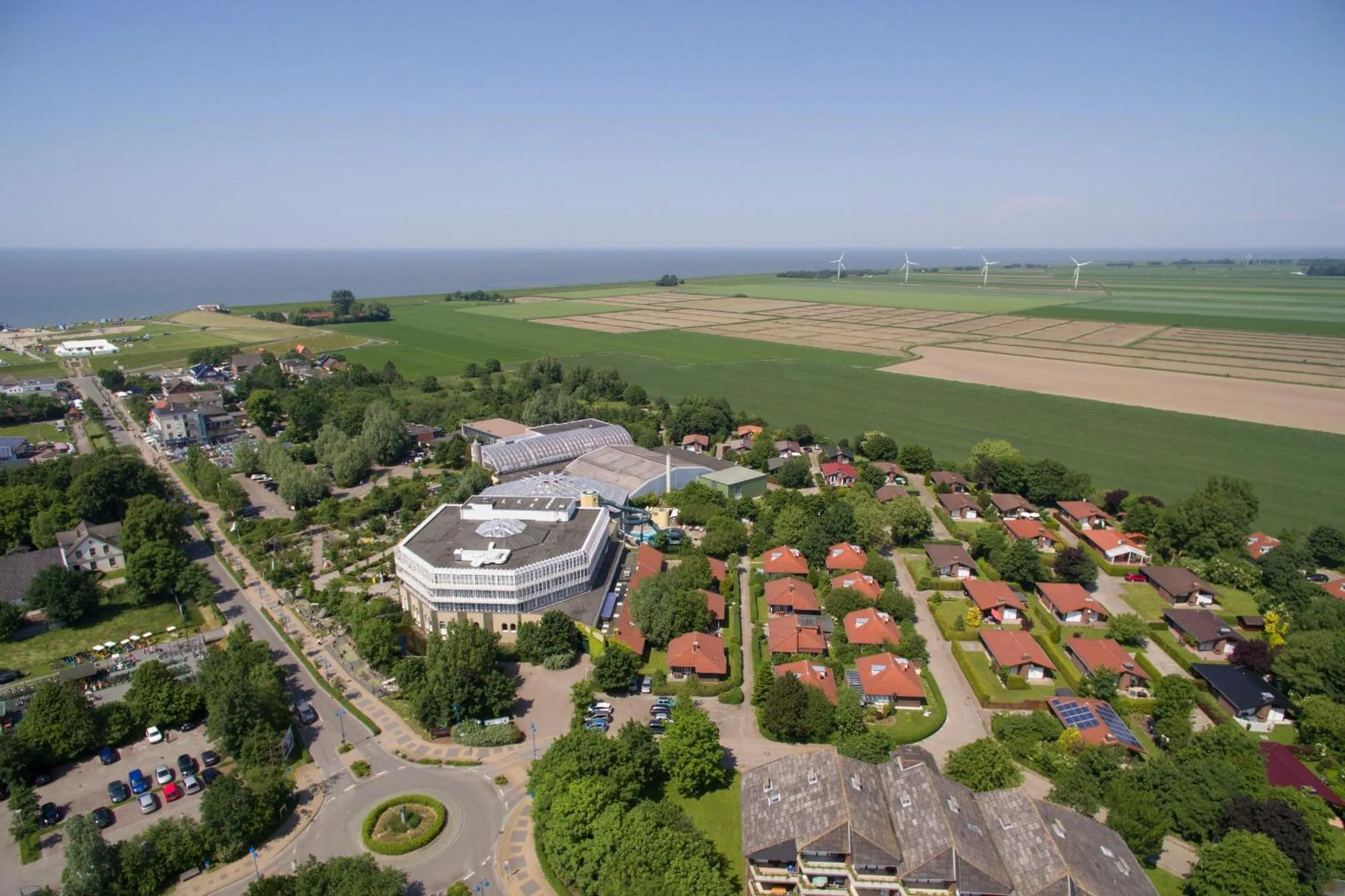 Bird's eye view in Hotel Nordseeküste by Center Parcs