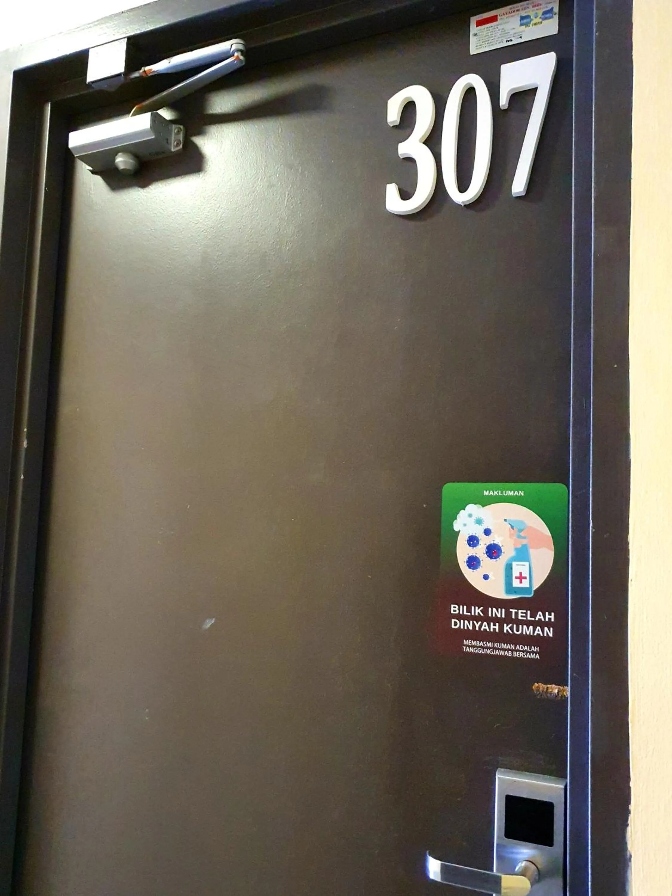 Bedroom in Hotel Bestari