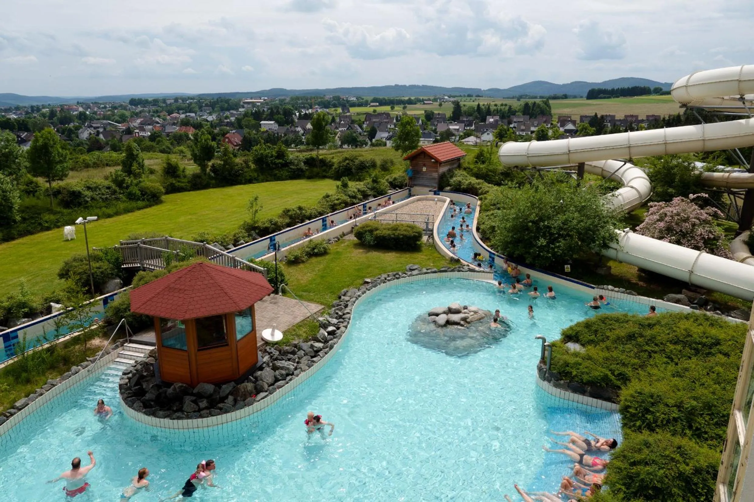 Pool view in Hotel Hochsauerland by Center Parcs