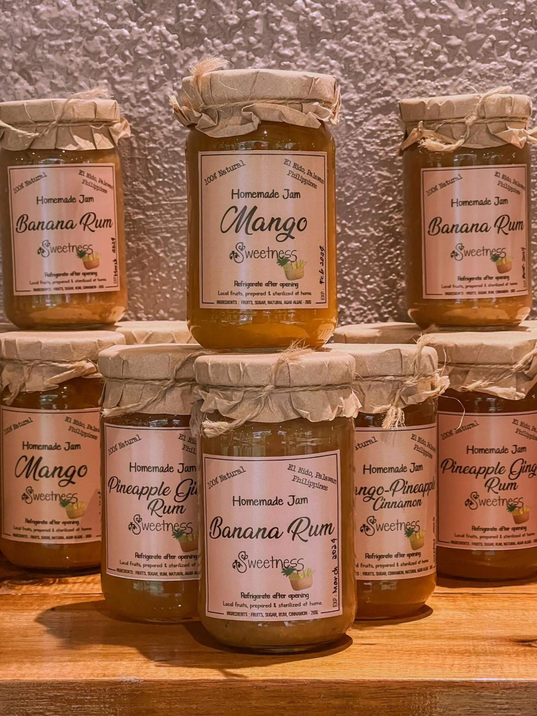 Text overlay in El Nido Moringa Resort