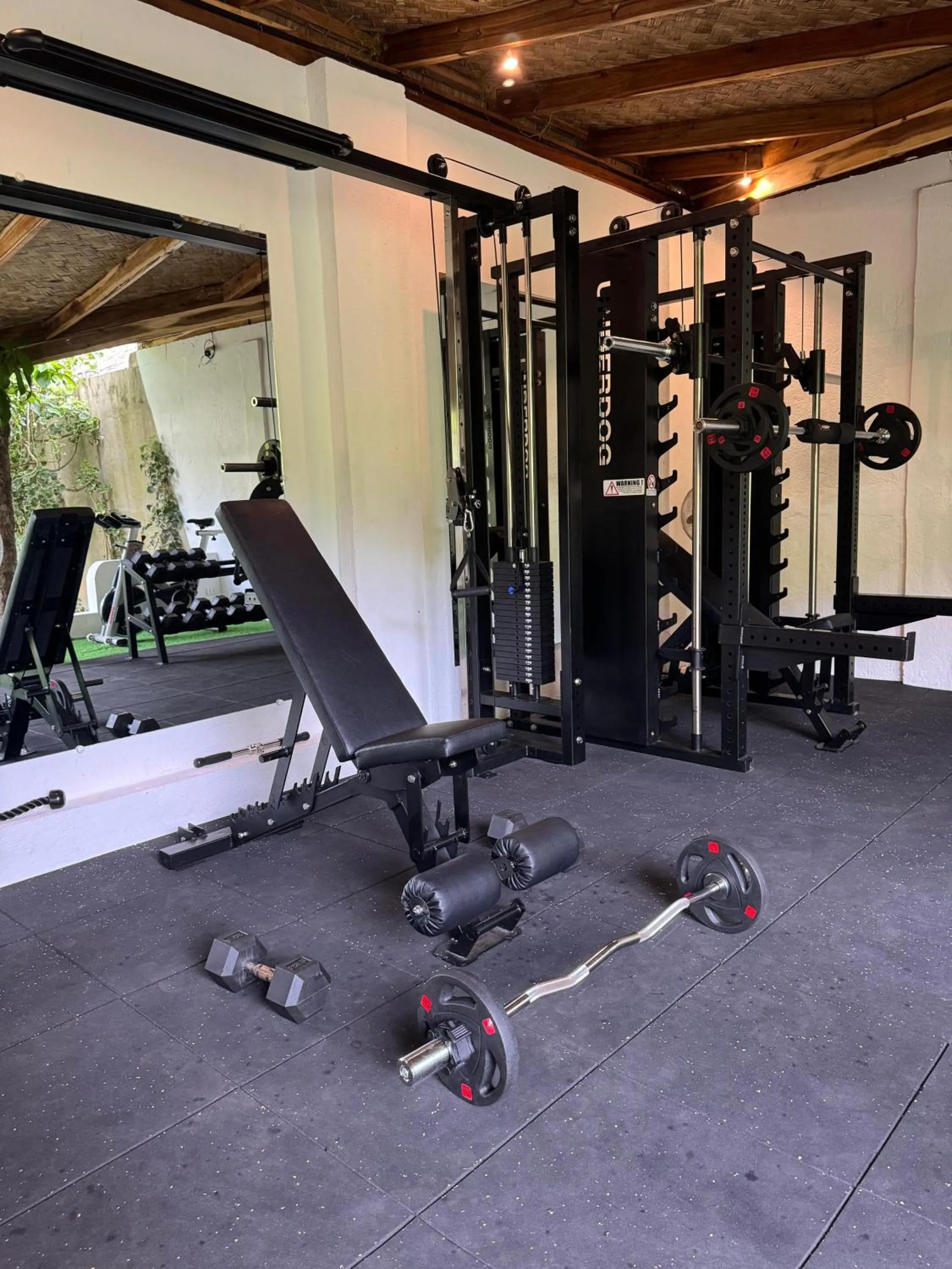 Fitness centre/facilities in El Nido Moringa Resort