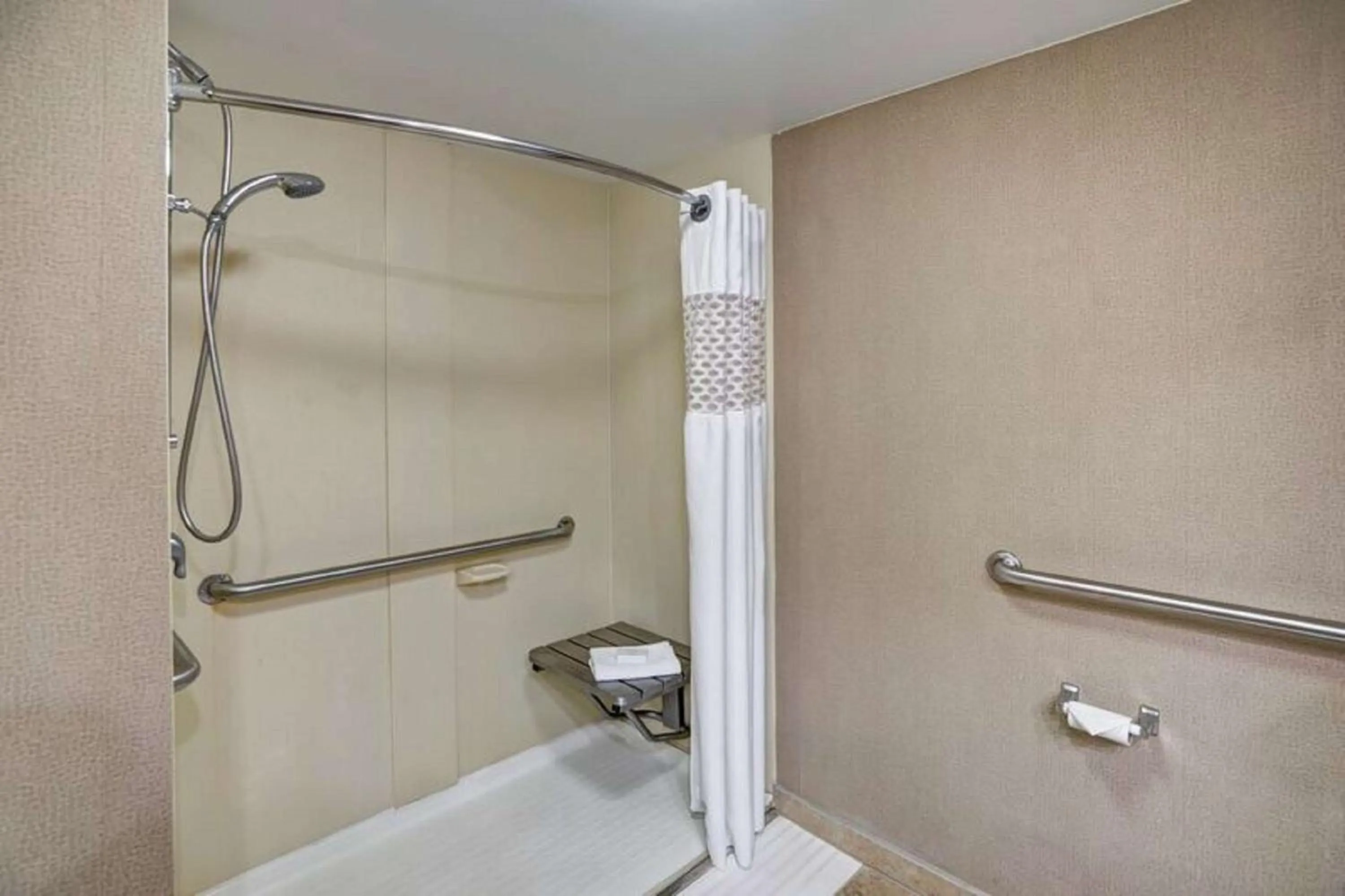 Bathroom in Hampton Inn Albany-Wolf Road