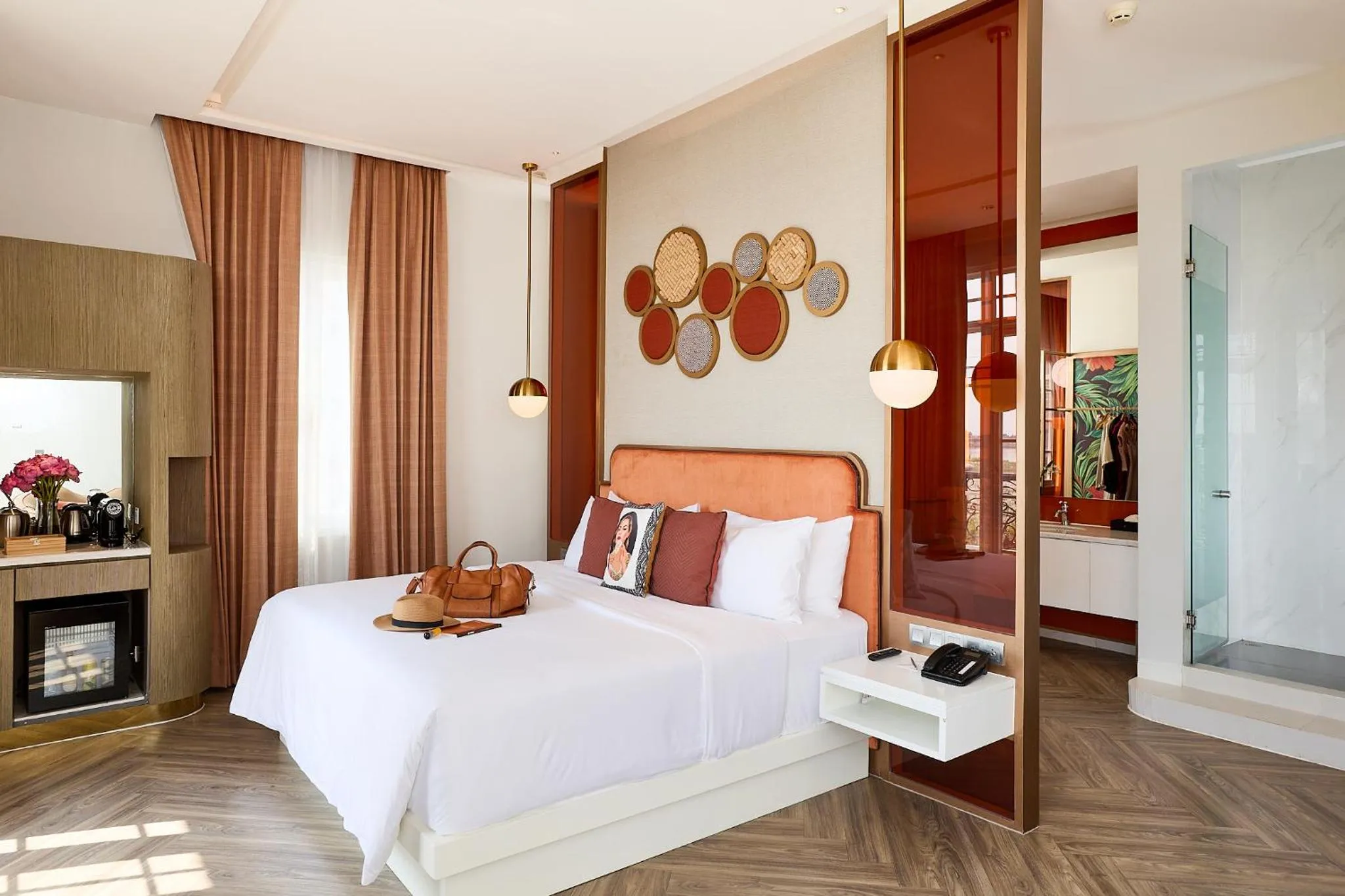 Bed in La Seine Boutique Hotel