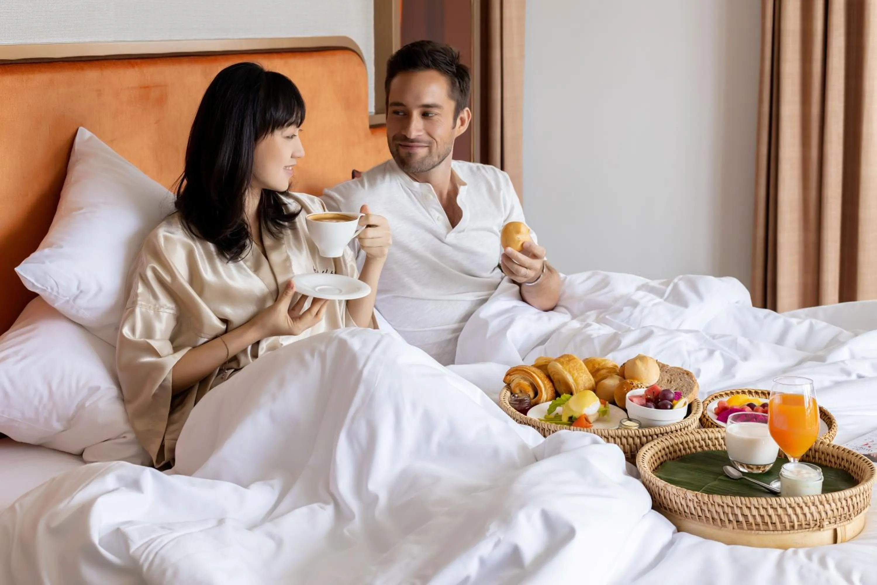Bed in La Seine Hotel