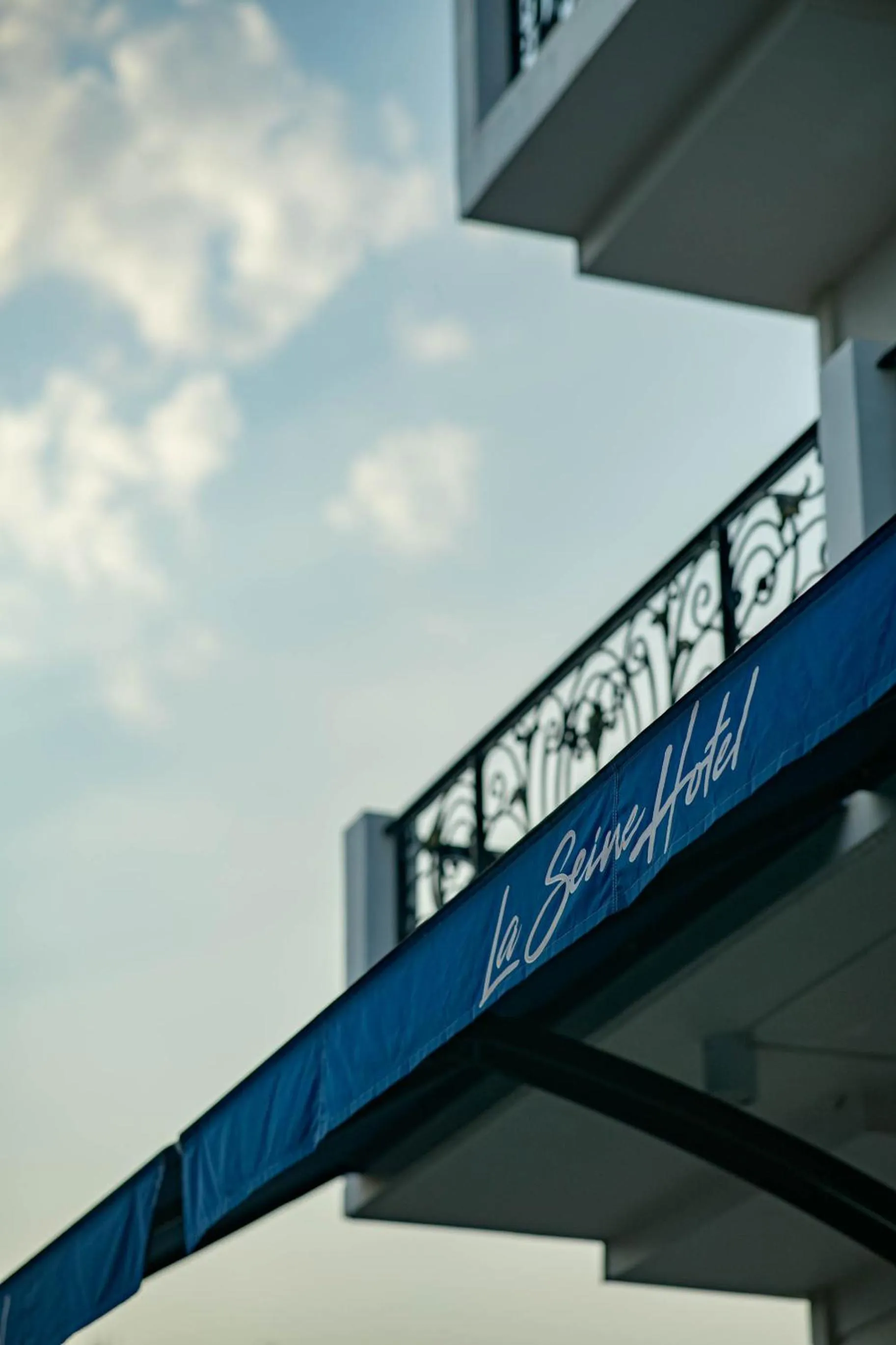 Street view in La Seine Hotel