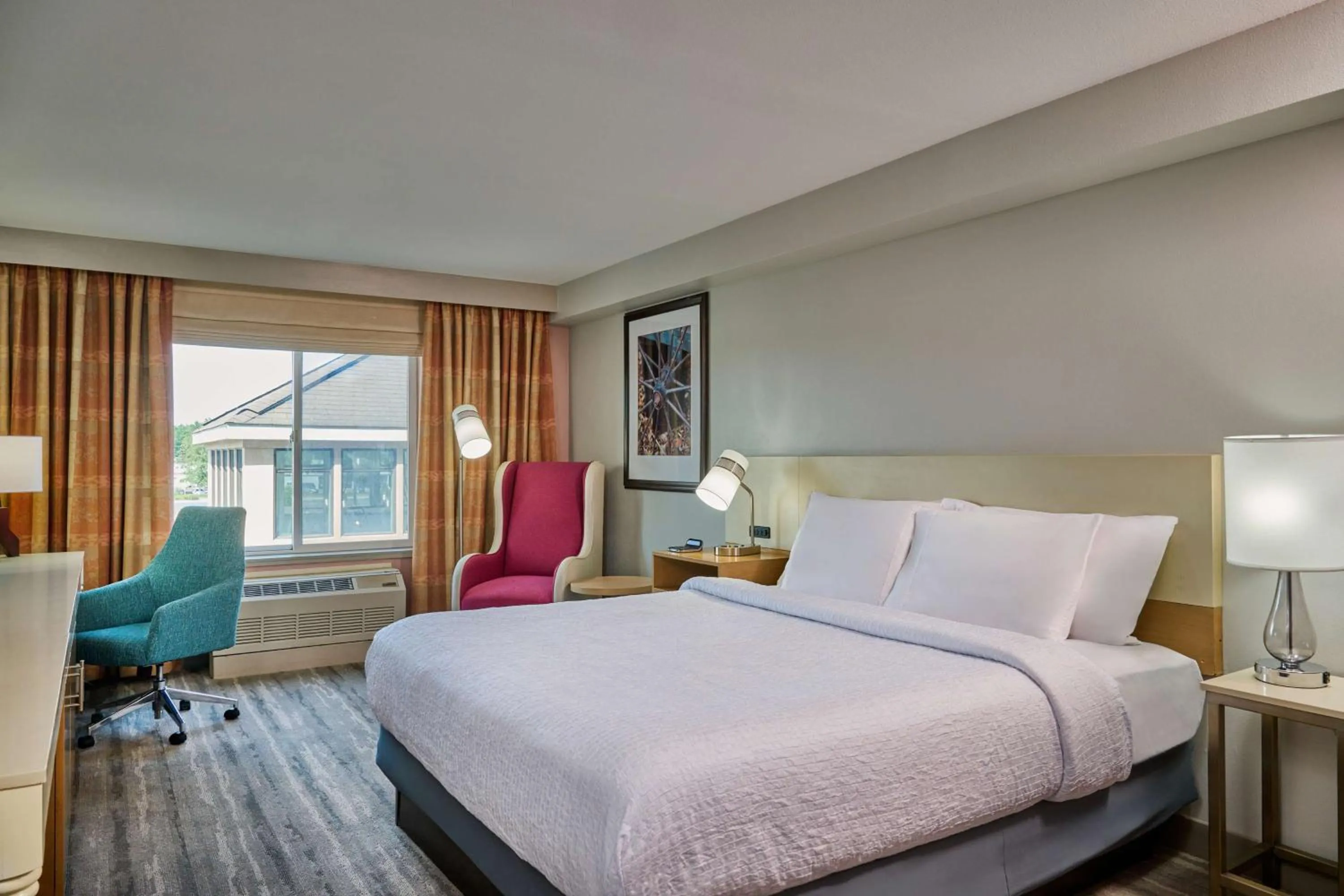 Bed in Hilton Garden Inn Anchorage