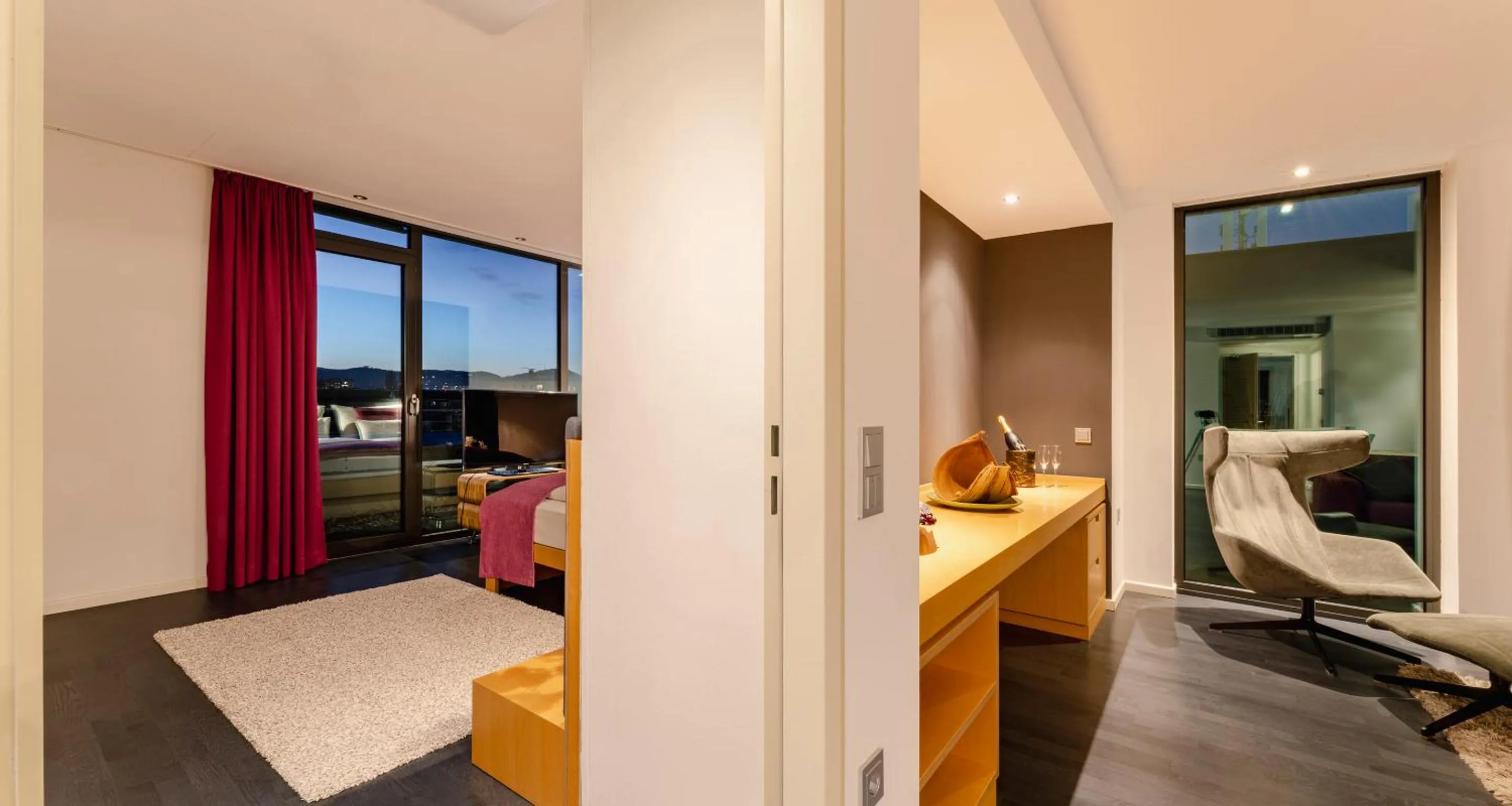 Bedroom in Roomz Graz