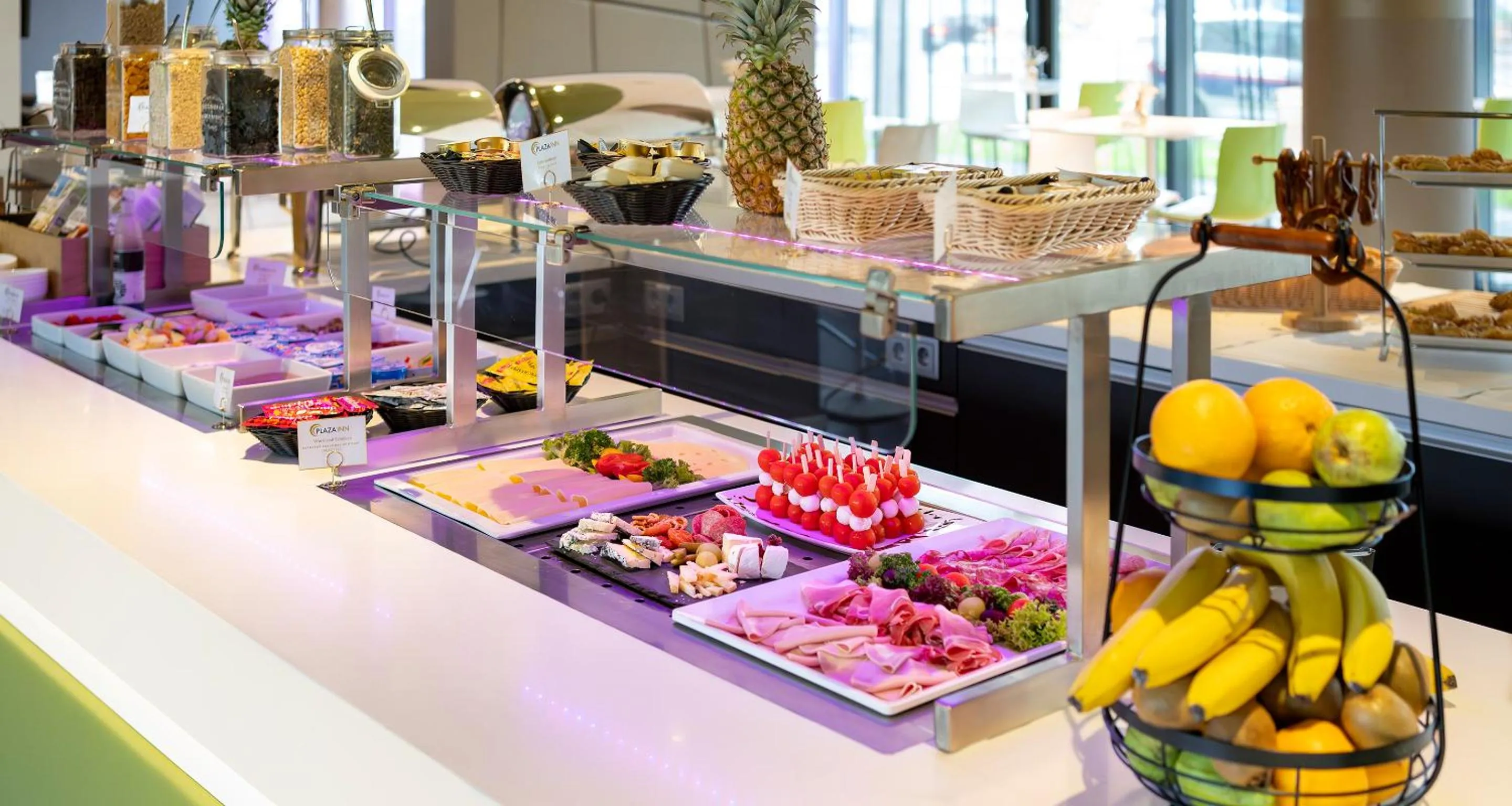 Buffet breakfast in PLAZA INN Graz