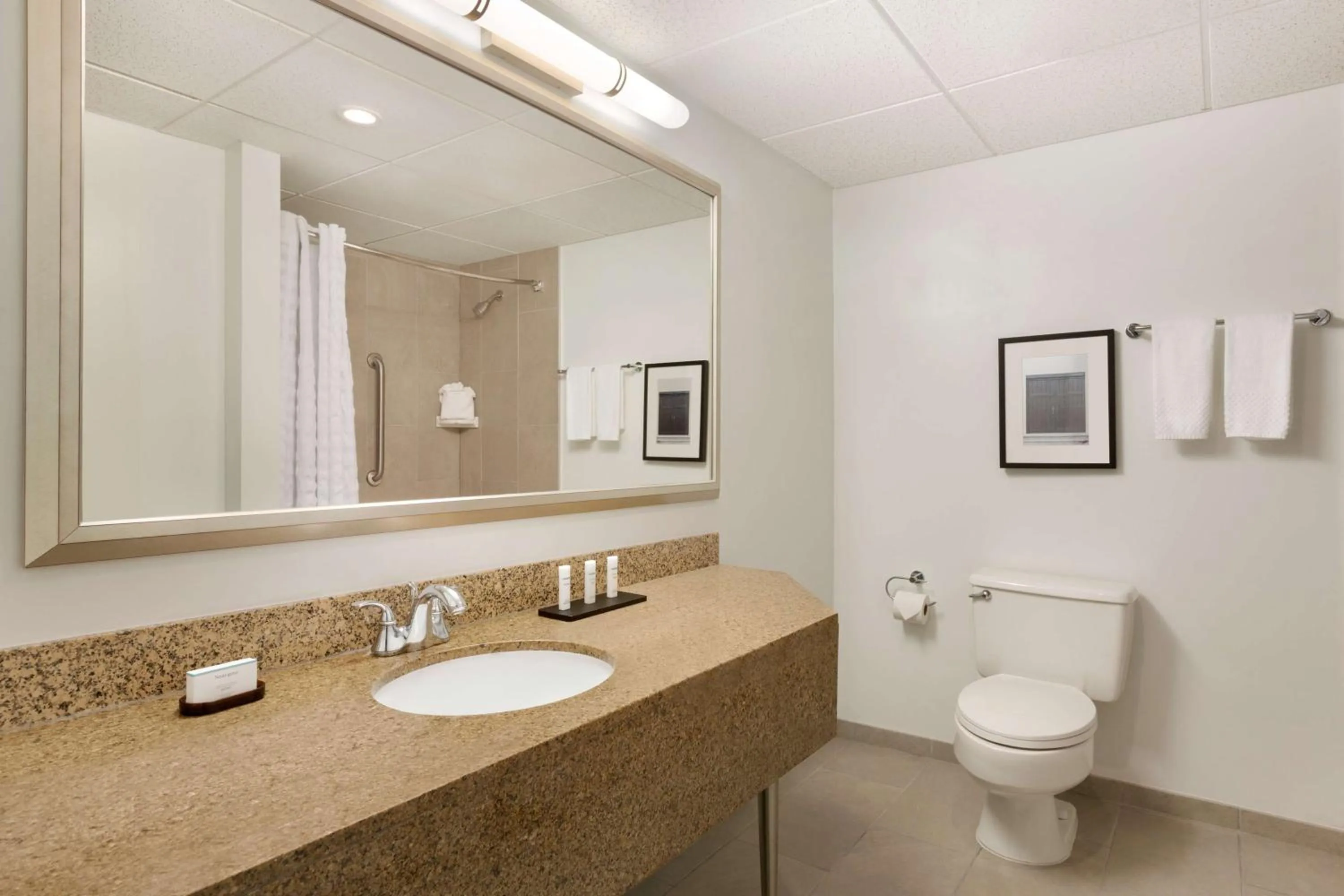 Bathroom in Embassy Suites Boca Raton