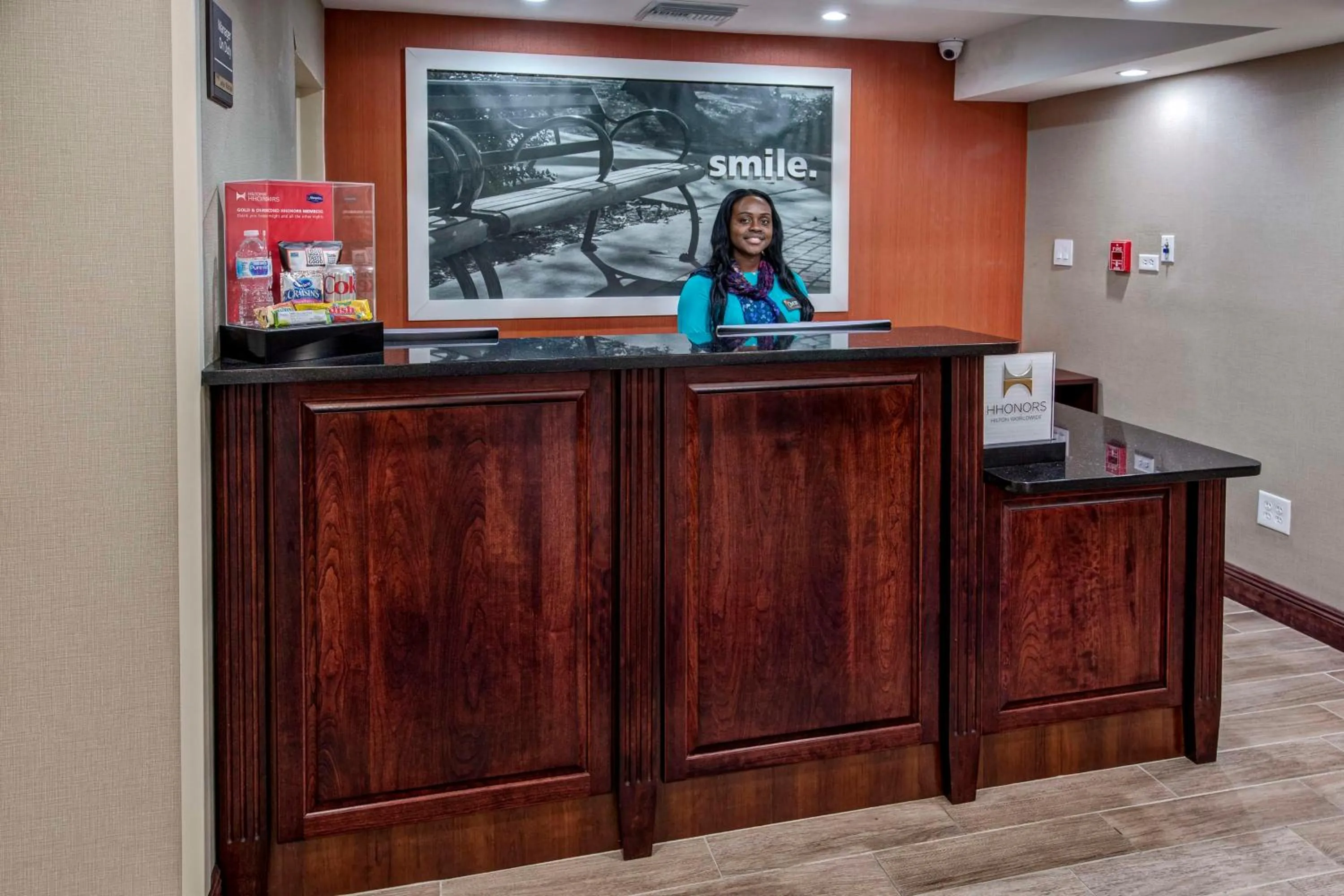 Lobby or reception in Hampton Inn Orlando-Maingate South